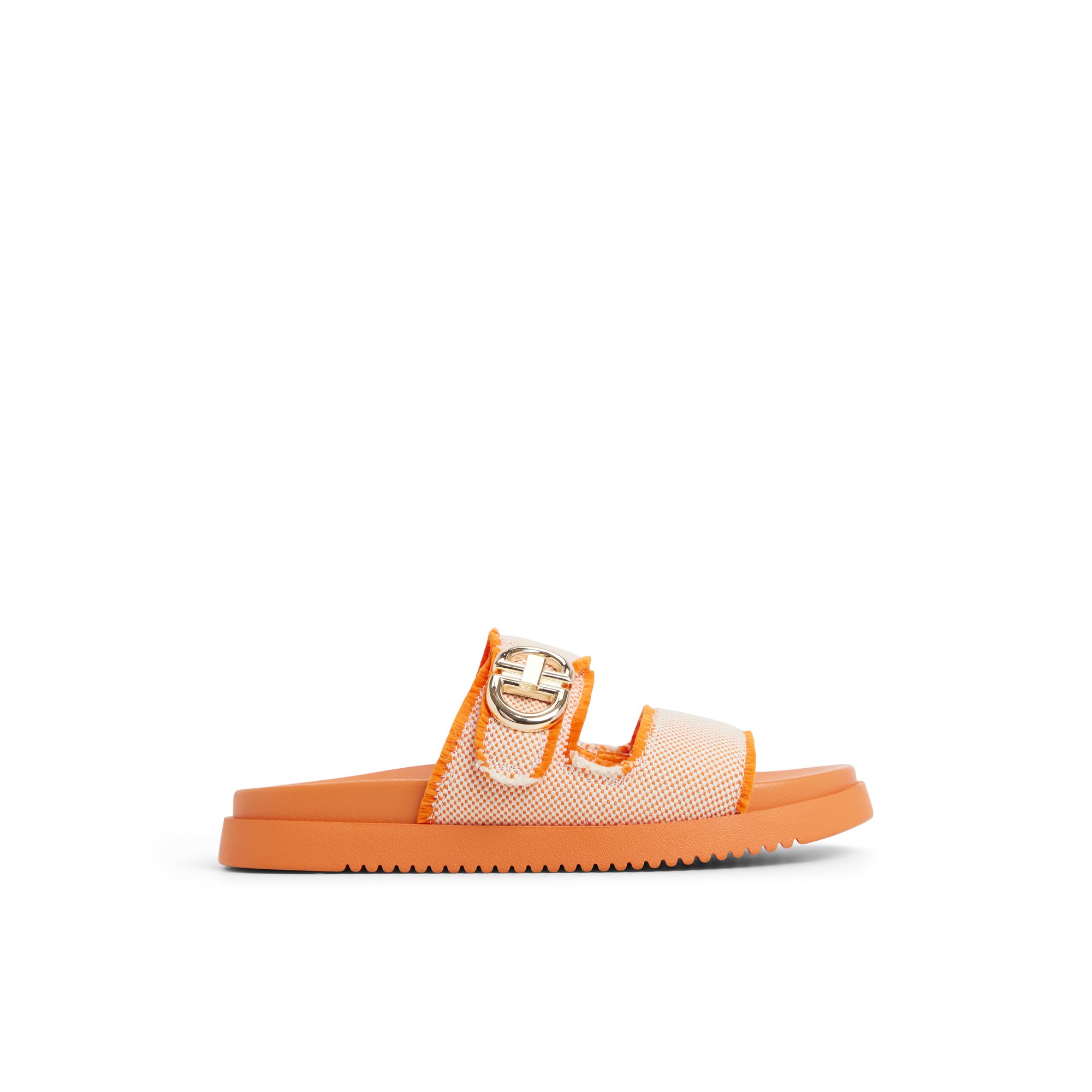 ALDO Daisymae - Women's Footbed Sandal Sandals - Orange, Size 6.5
