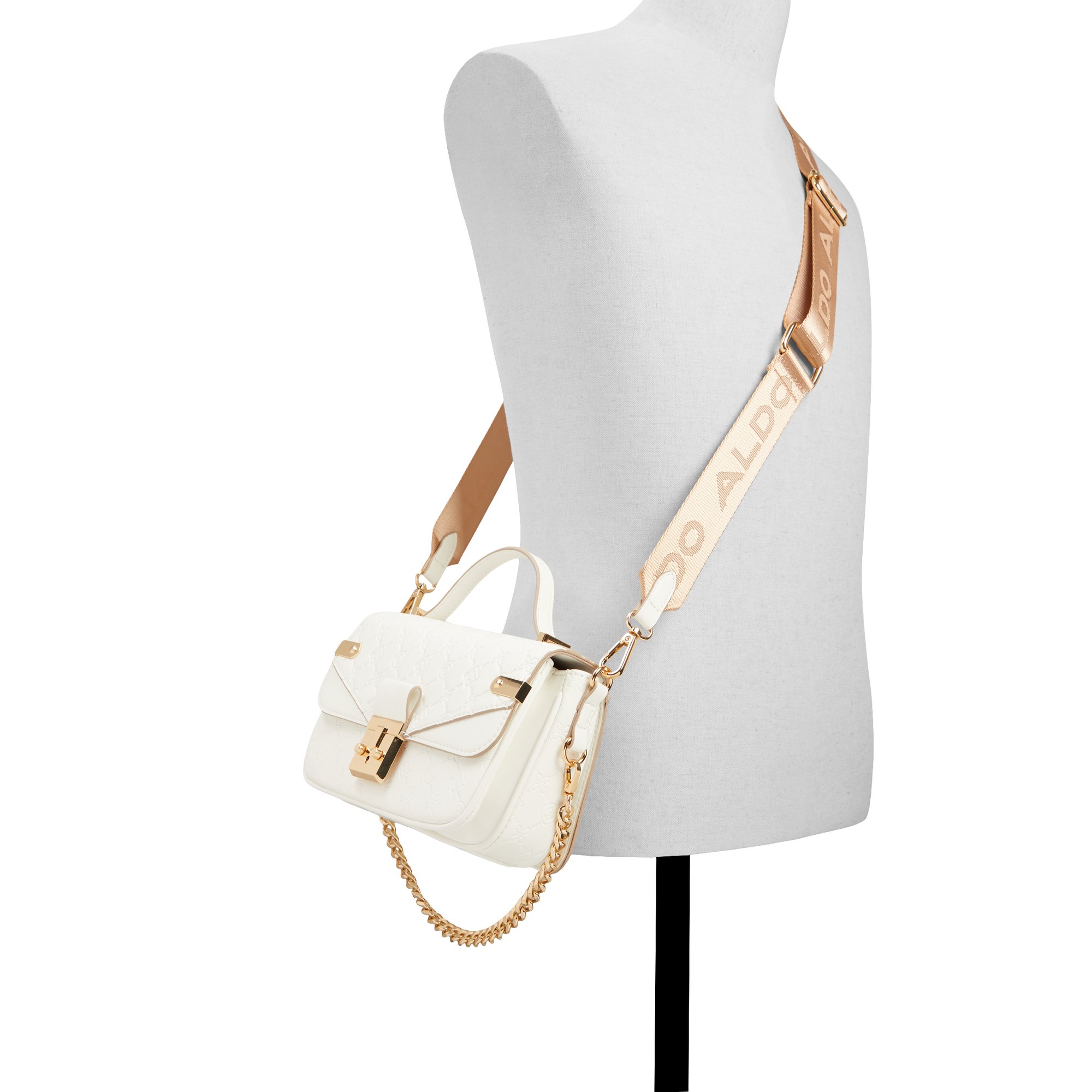ALDO Dallannax - Women's Handbags Crossbody - White
