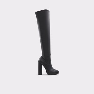 알도 ALDO Dallobrelia Black Womens Dress heeled boots