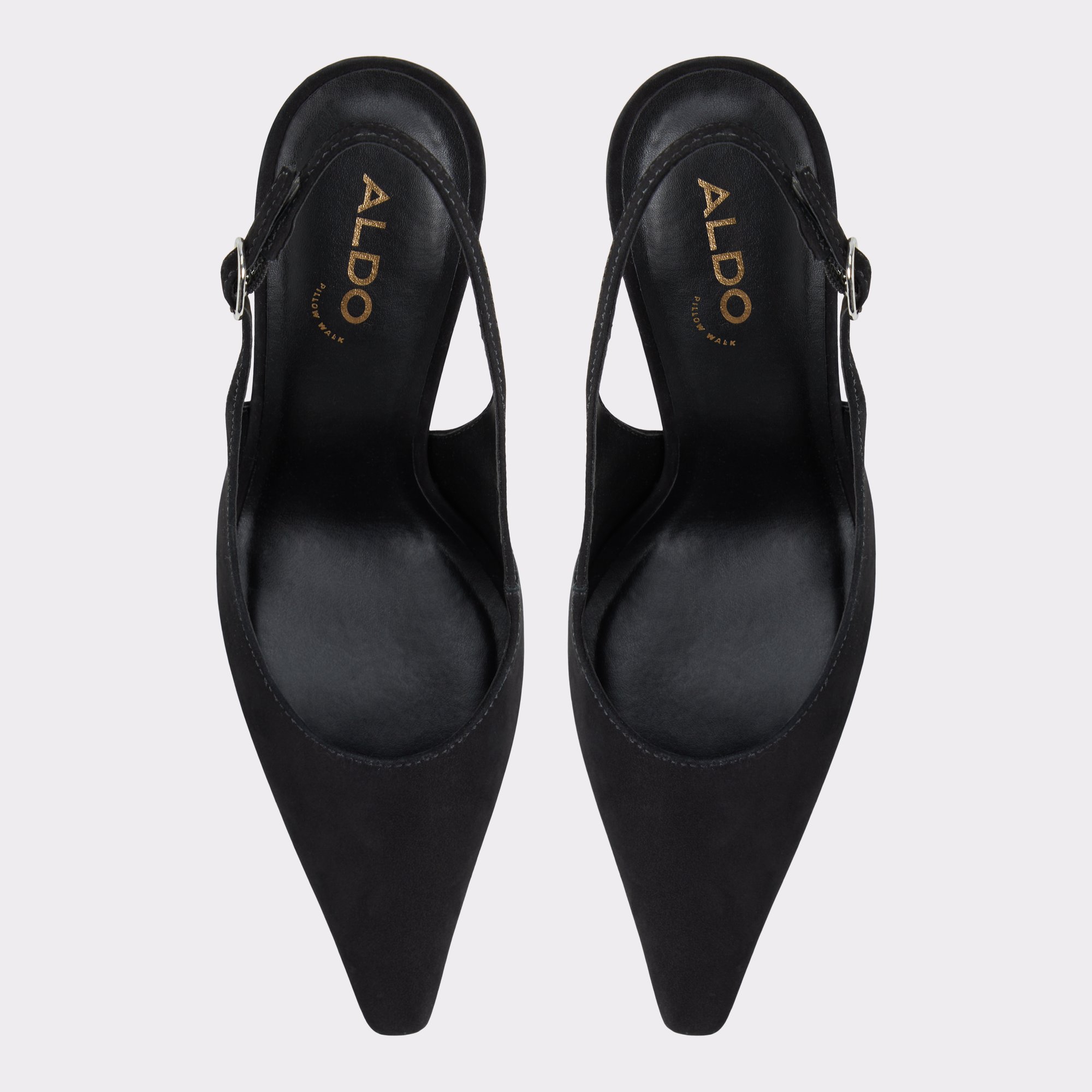 【ALDO】本革スエード☆Daphnea☆スリングバック パンプスヒール Daphnea Other Black Women's Block heels | ALDO US