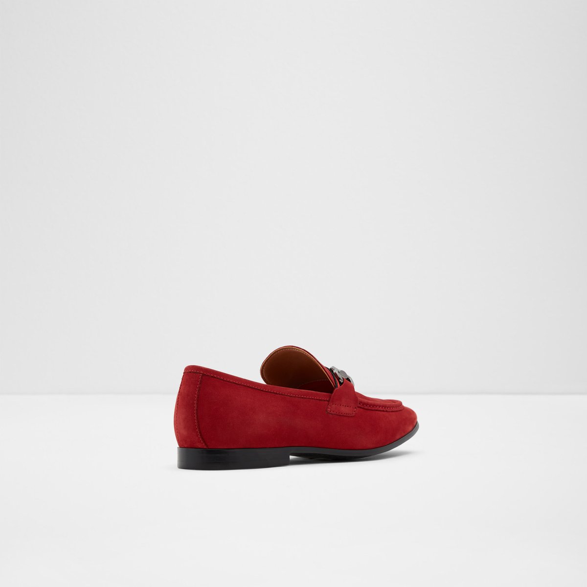 aldo mens red loafers