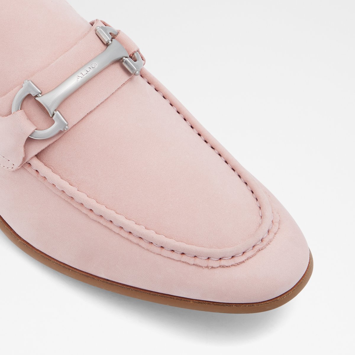 aldo pink loafers