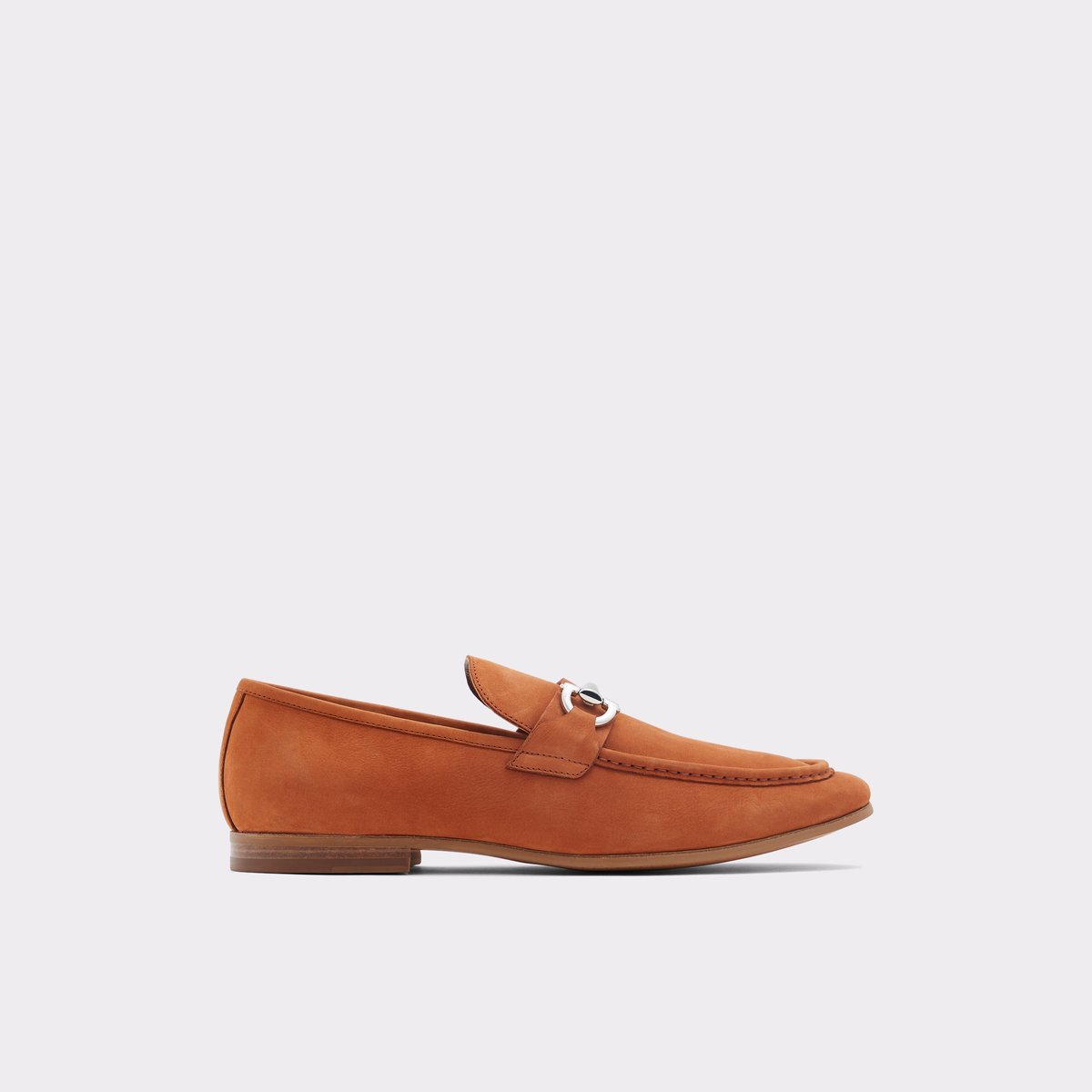 burnt orange mens loafers