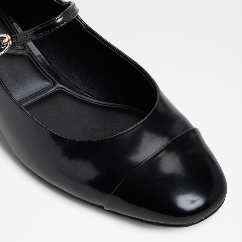 decima zapatos de vestir de mujer-negro_8black