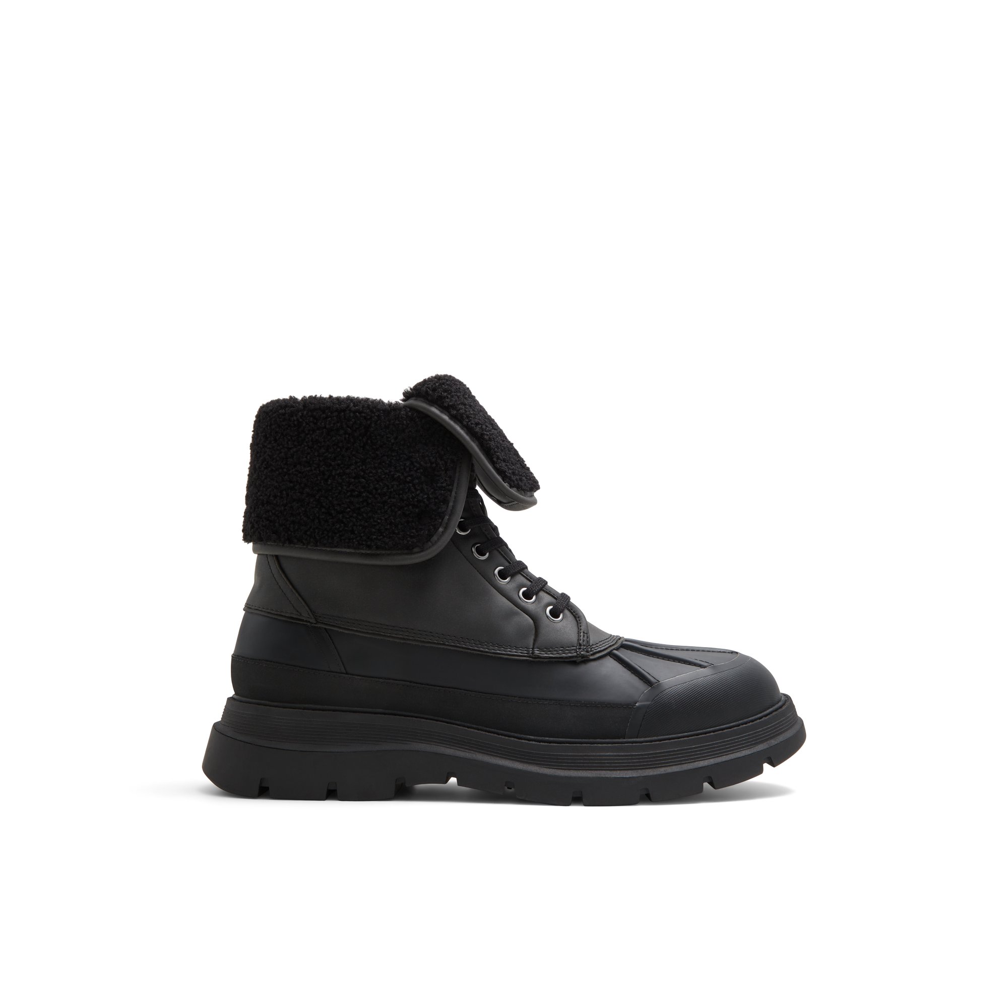 ALDO Delburn - Men's Lace-up Boot - Black, Size 10.5