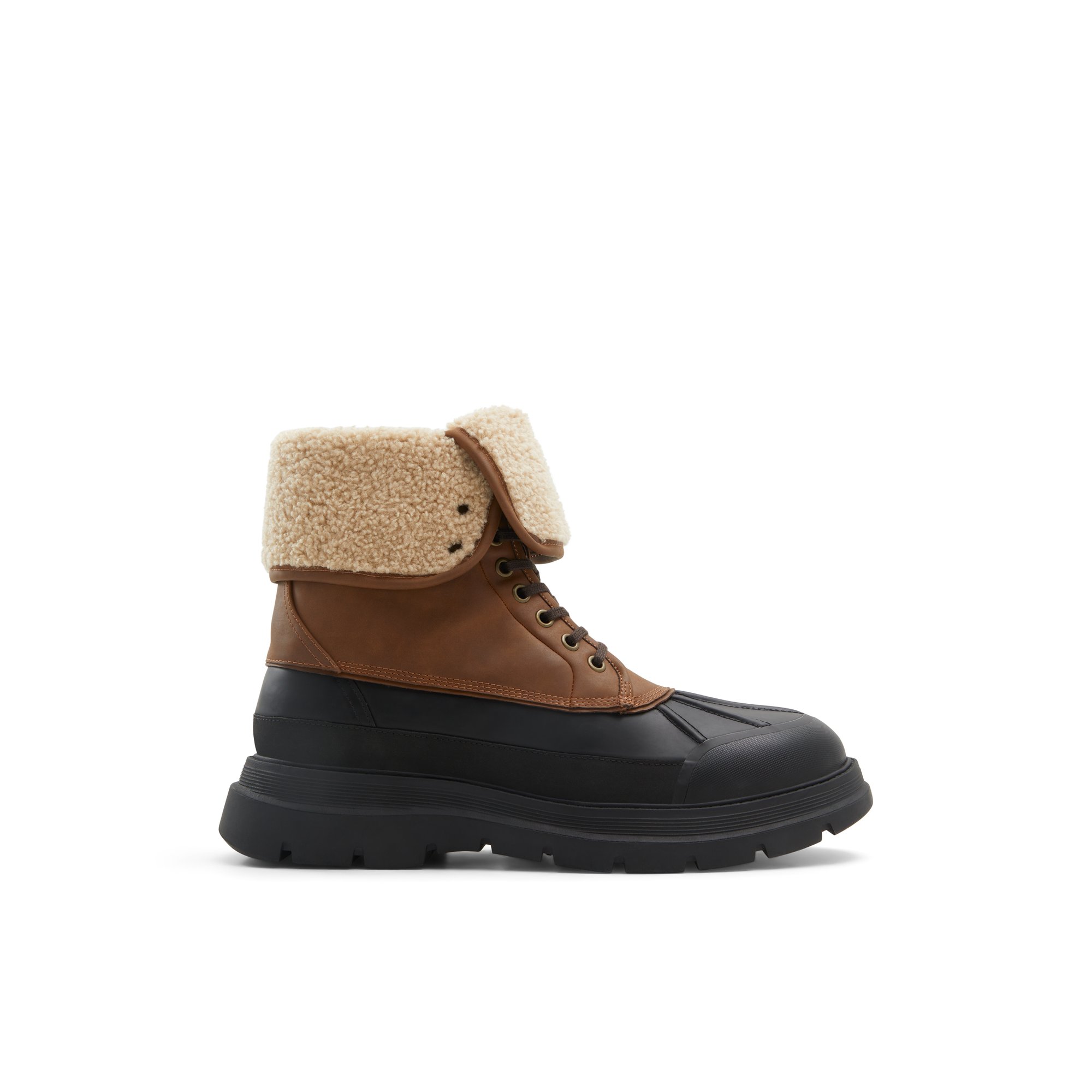 ALDO Delburn - Men's Lace-up Boot - Brown, Size 11