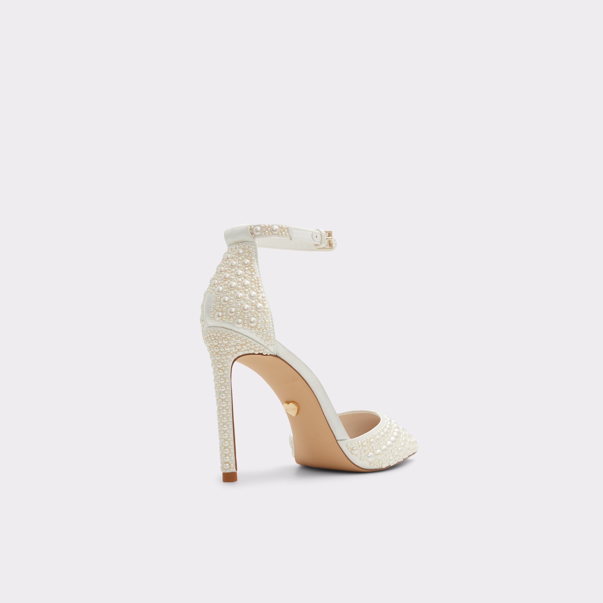 Derperla White Strappy Heels | ALDO US