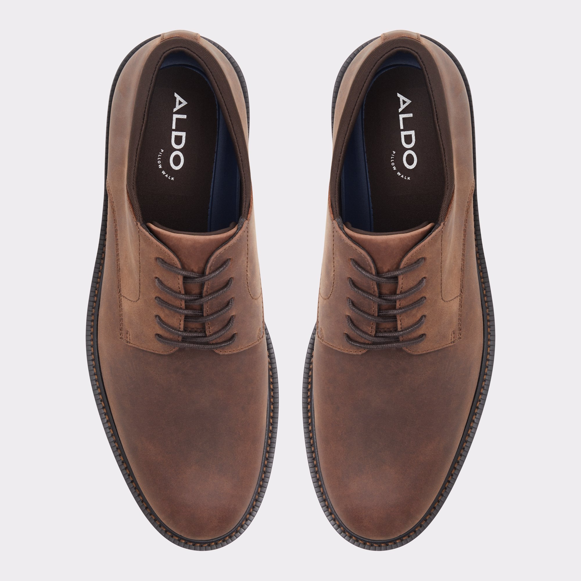 Derran Dark Brown Men's Dress Shoes | ALDO Canada