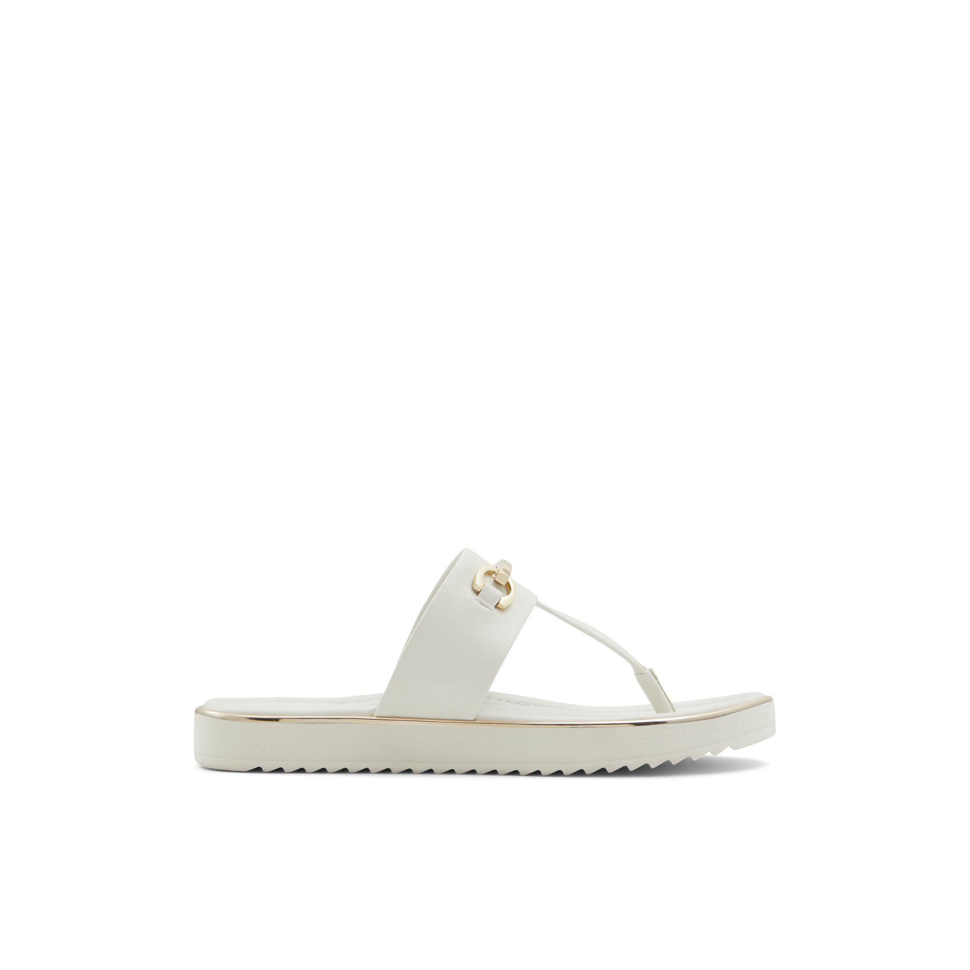 ALDO Deverena - Women's Sandals Flats - White