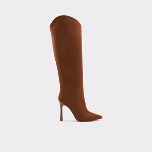 알도 ALDO Devondra Dark Brown Womens Dress heeled boots