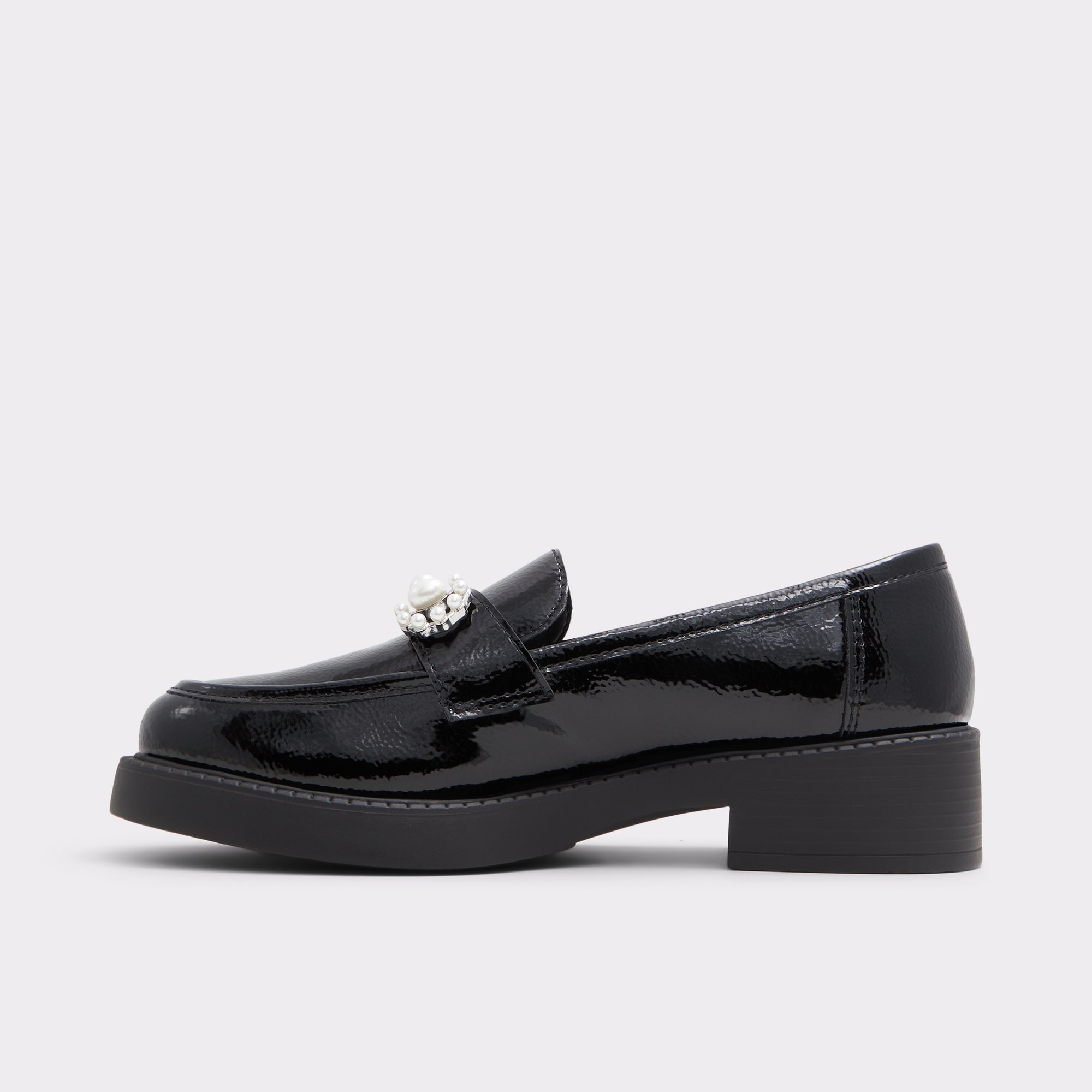 Dinara Black Women's Loafers & Oxfords | ALDO Canada