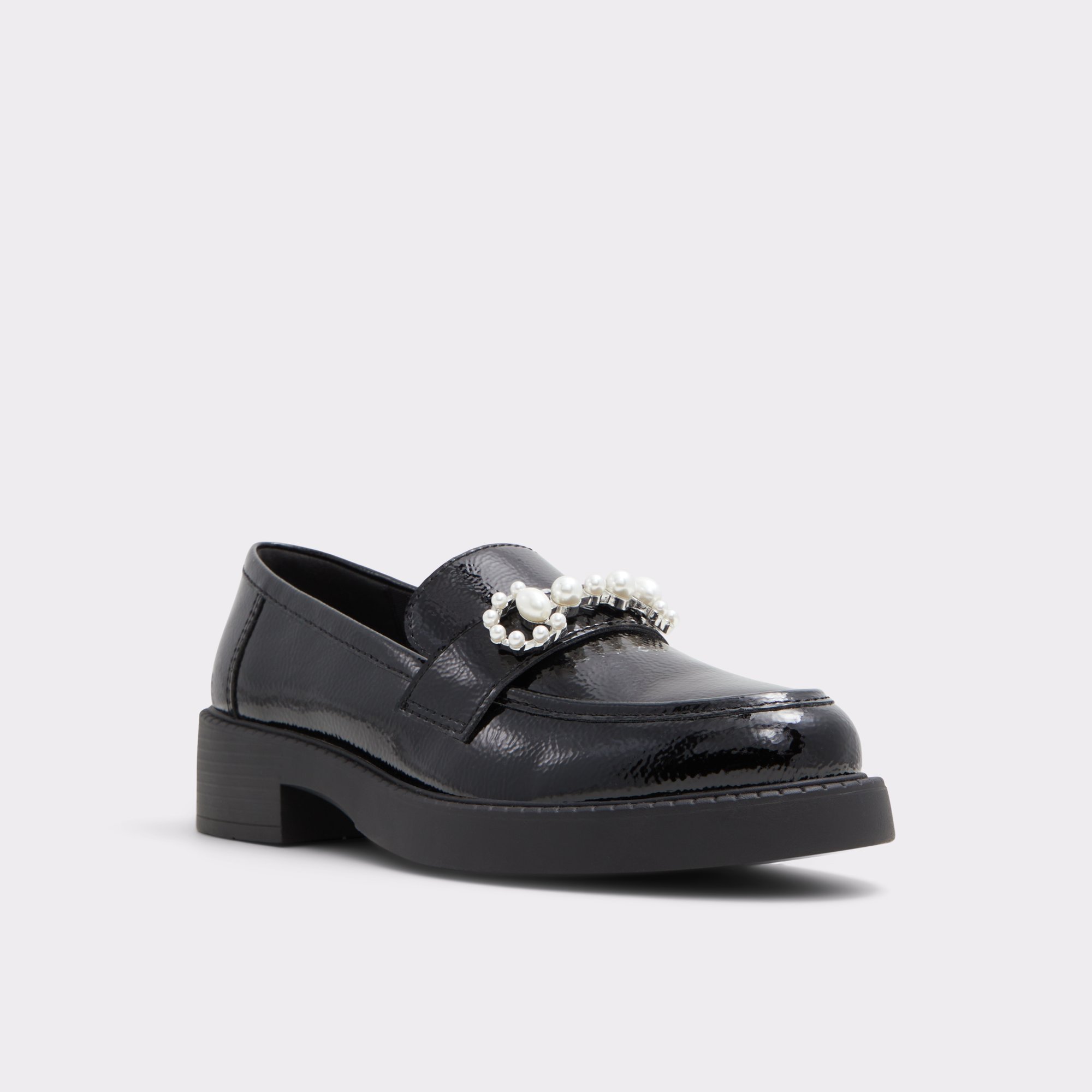 Dinara Black Women's Loafers & Oxfords | ALDO Canada