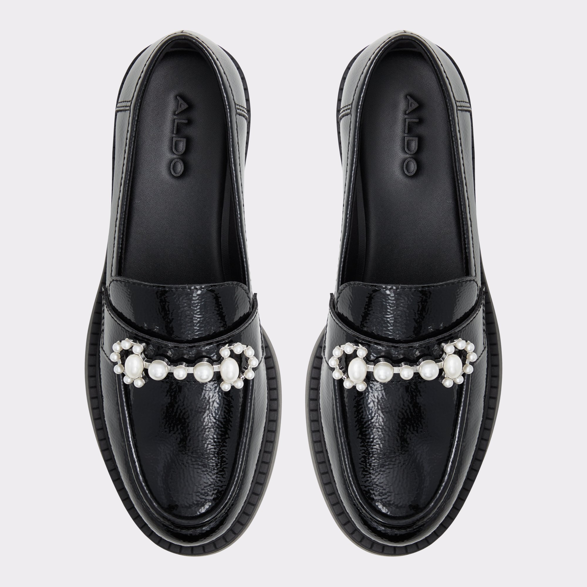 Dinara Black Women's Loafers & Oxfords | ALDO Canada