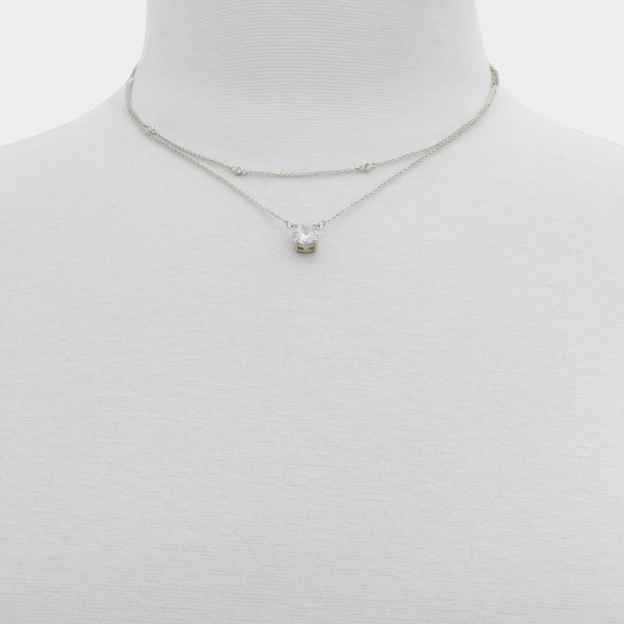 Dolonara Silver/Clear Multi Women's Necklaces | ALDO Canada