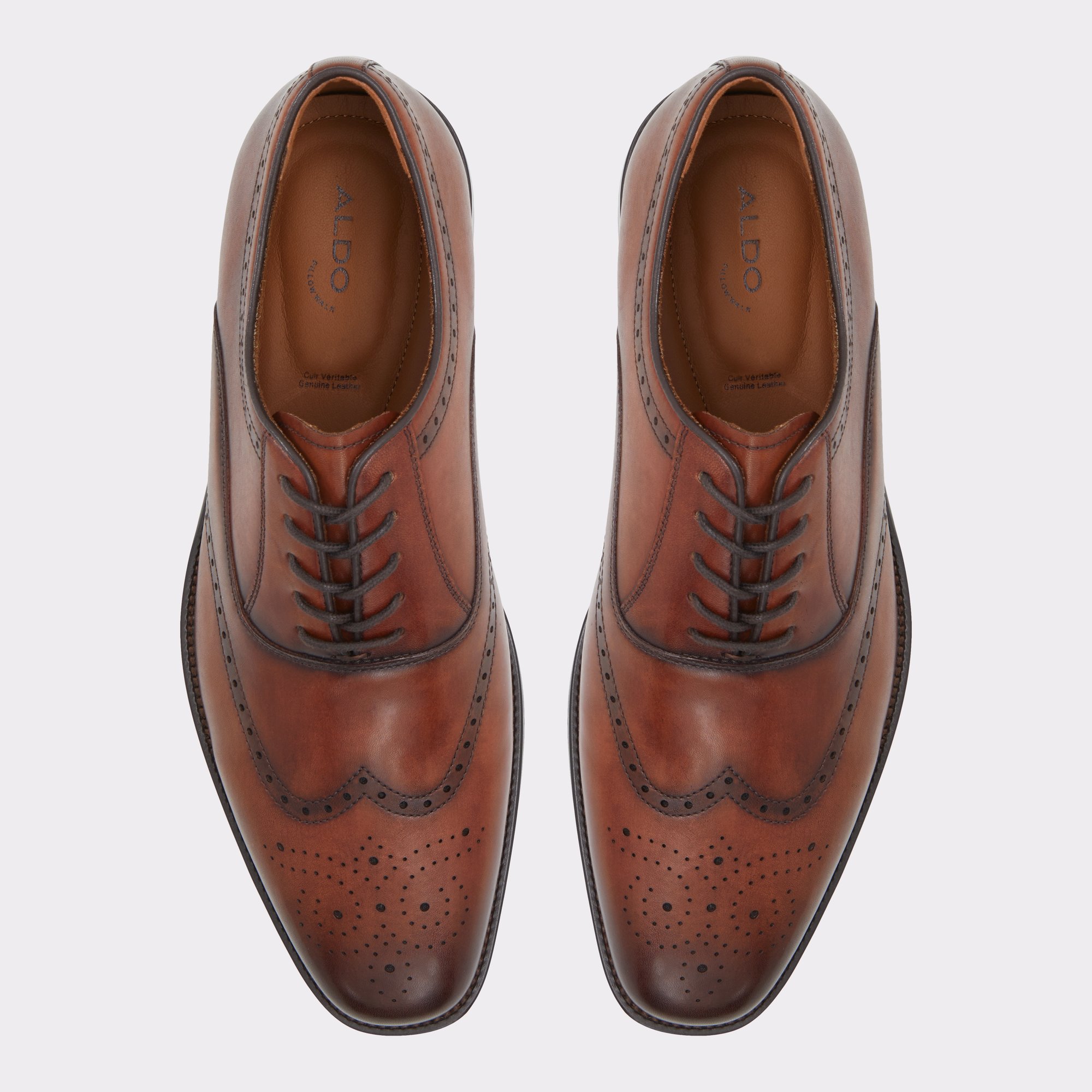 Aldo fashion men's wingtip shoes