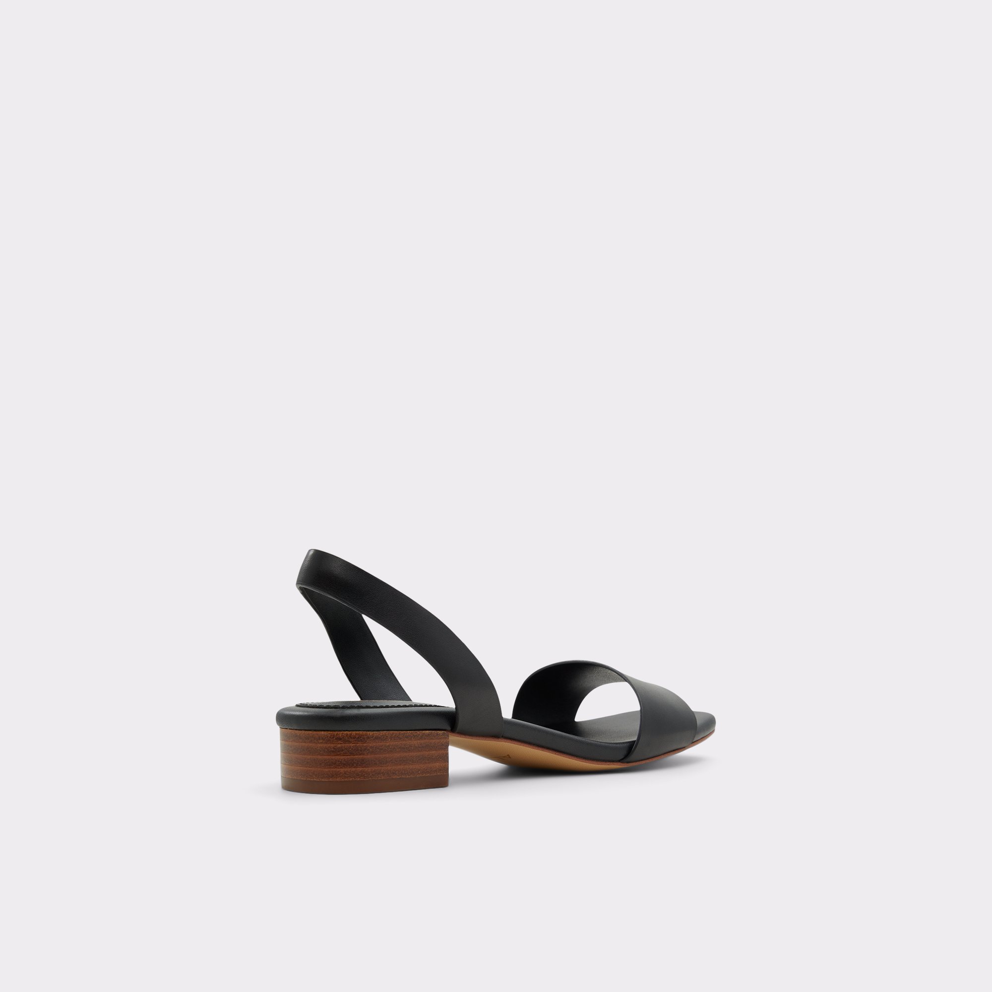 Dorenna Black Leather Smooth Women's Heeled sandals | ALDO Canada