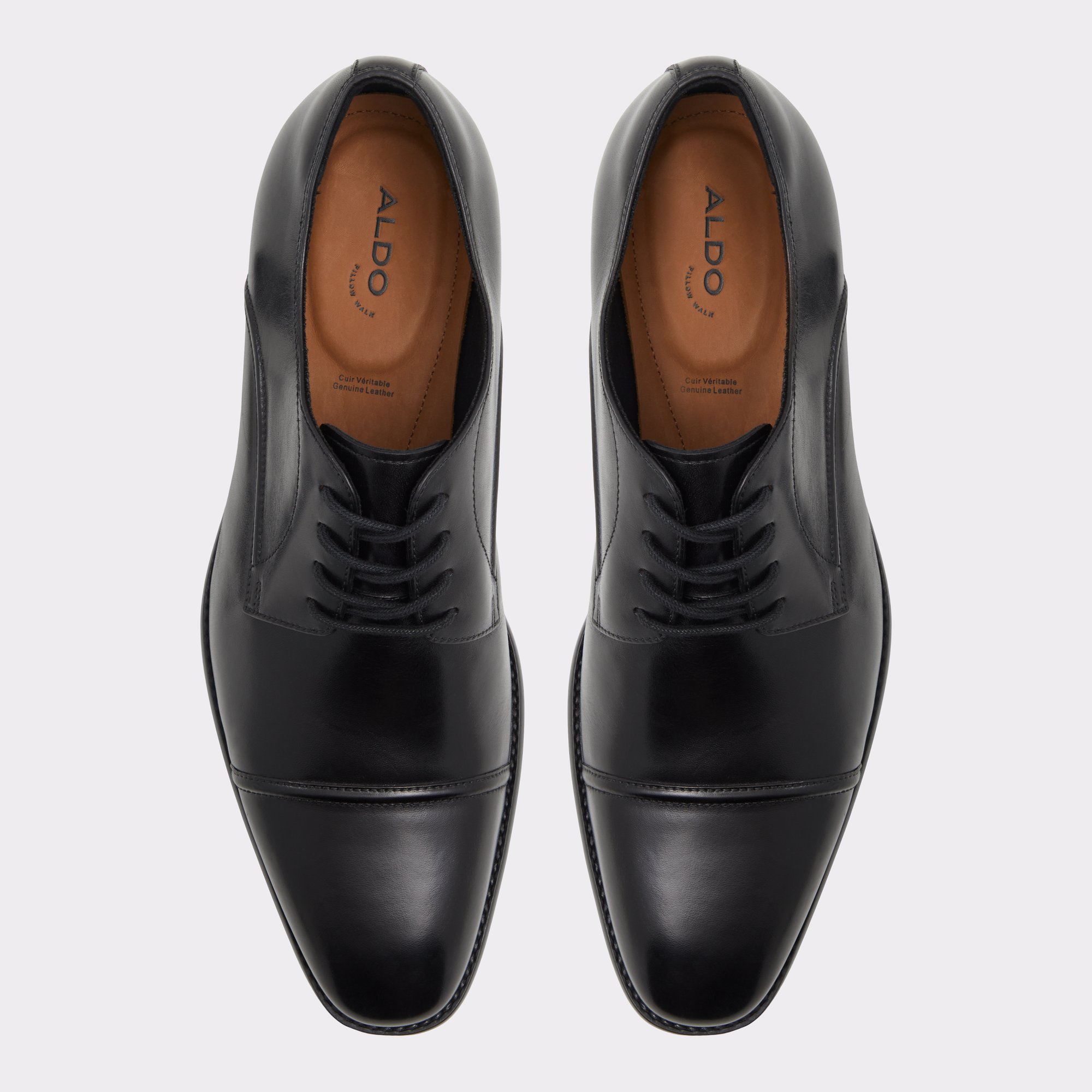 Aldo mens dress shoes black best sale