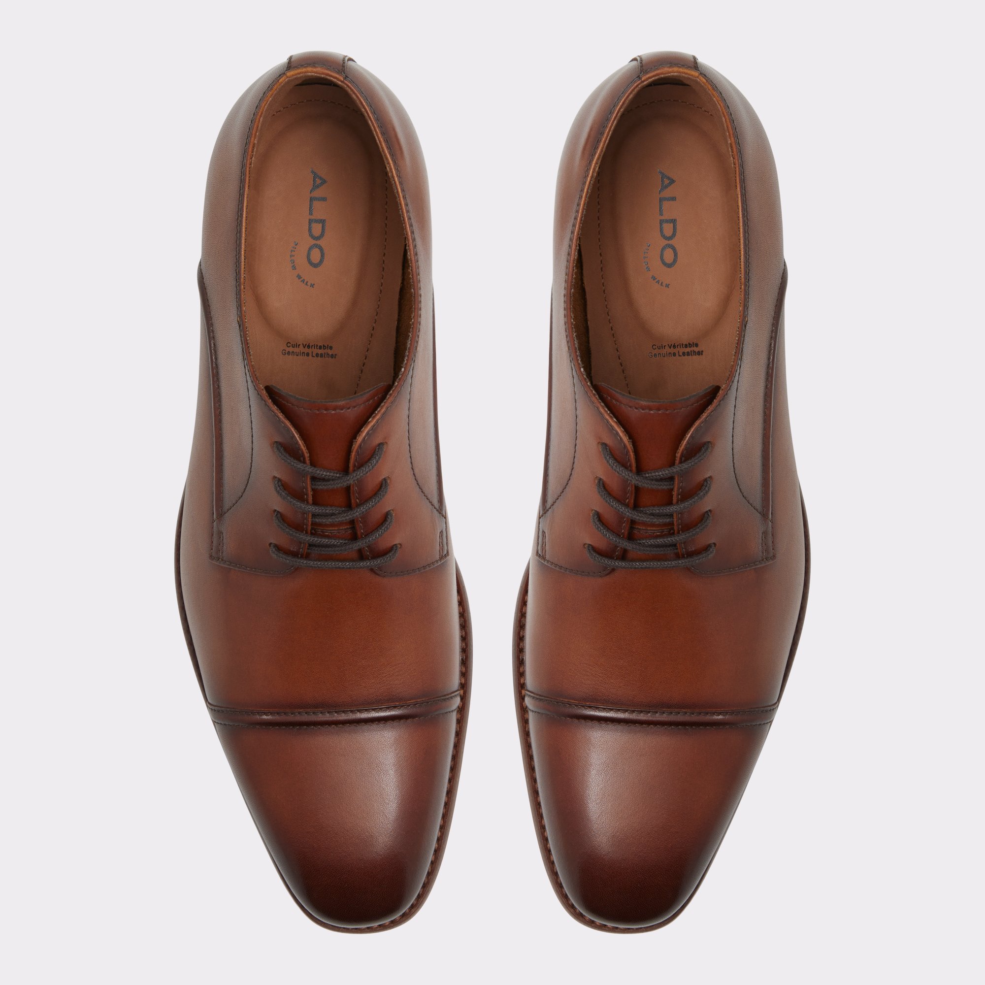 Drayson Cognac Men's Dress Shoes | ALDO Canada