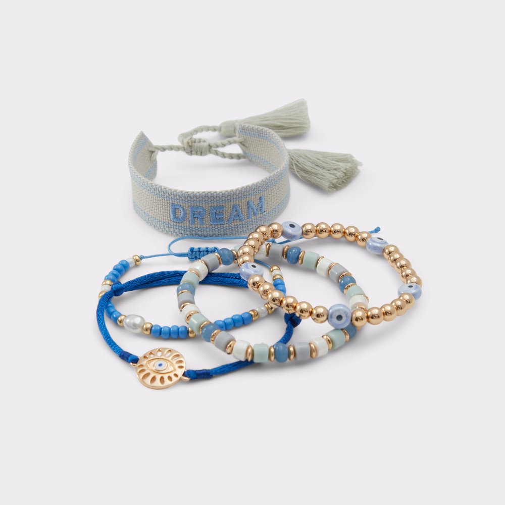 さわやか ブルー【ALDO】カラービーズ エビルアイ ブレスレット rhiladiaa_blue_440_main_sq_gy_