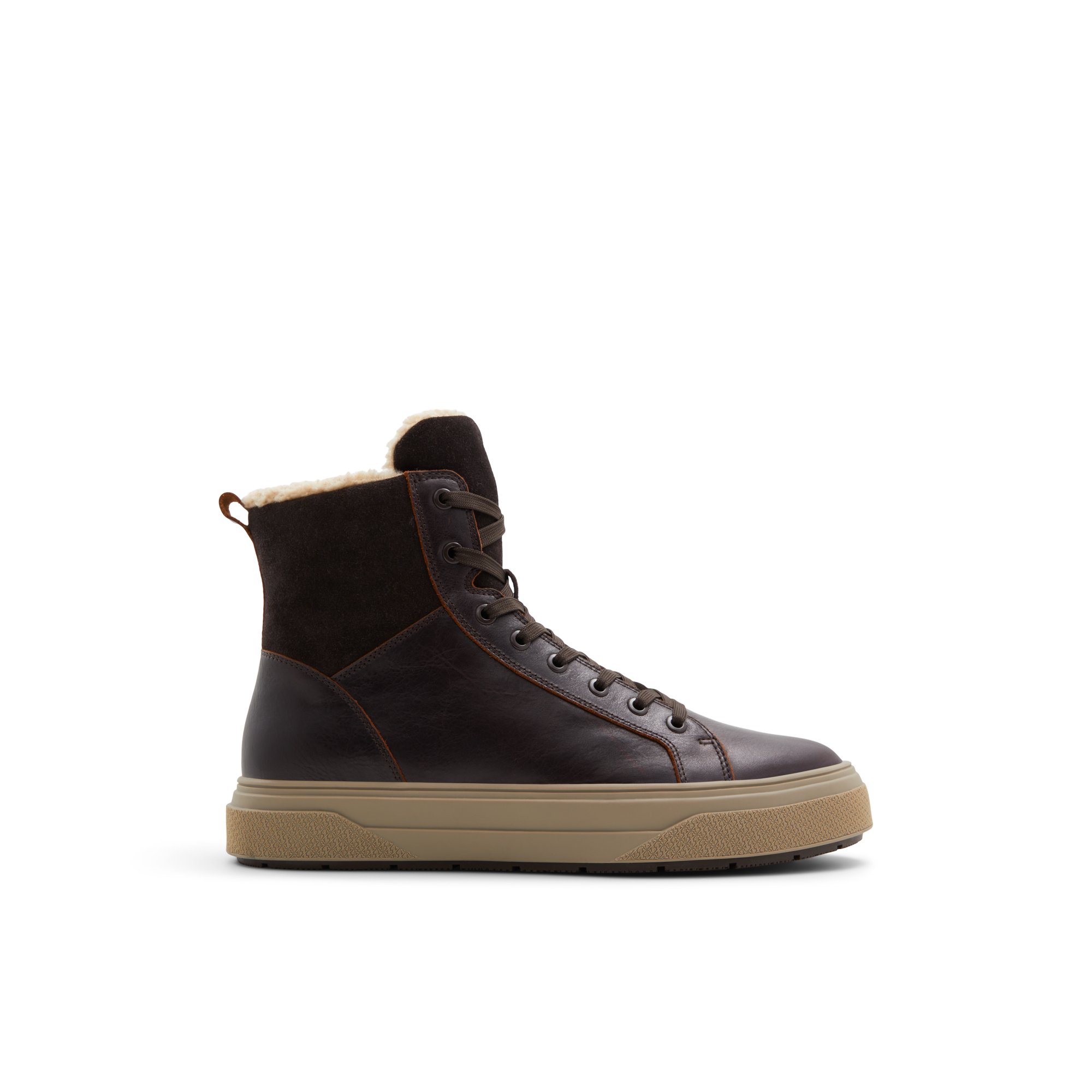 ALDO Dusker - Men's Lace-up Boot - Brown, Size 12