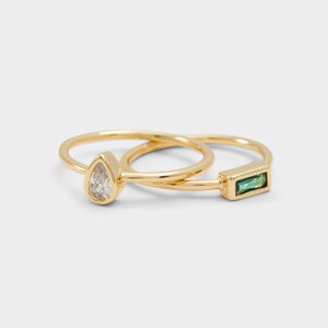 Acedan Silver/Clear Multi Women's Rings | ALDO US