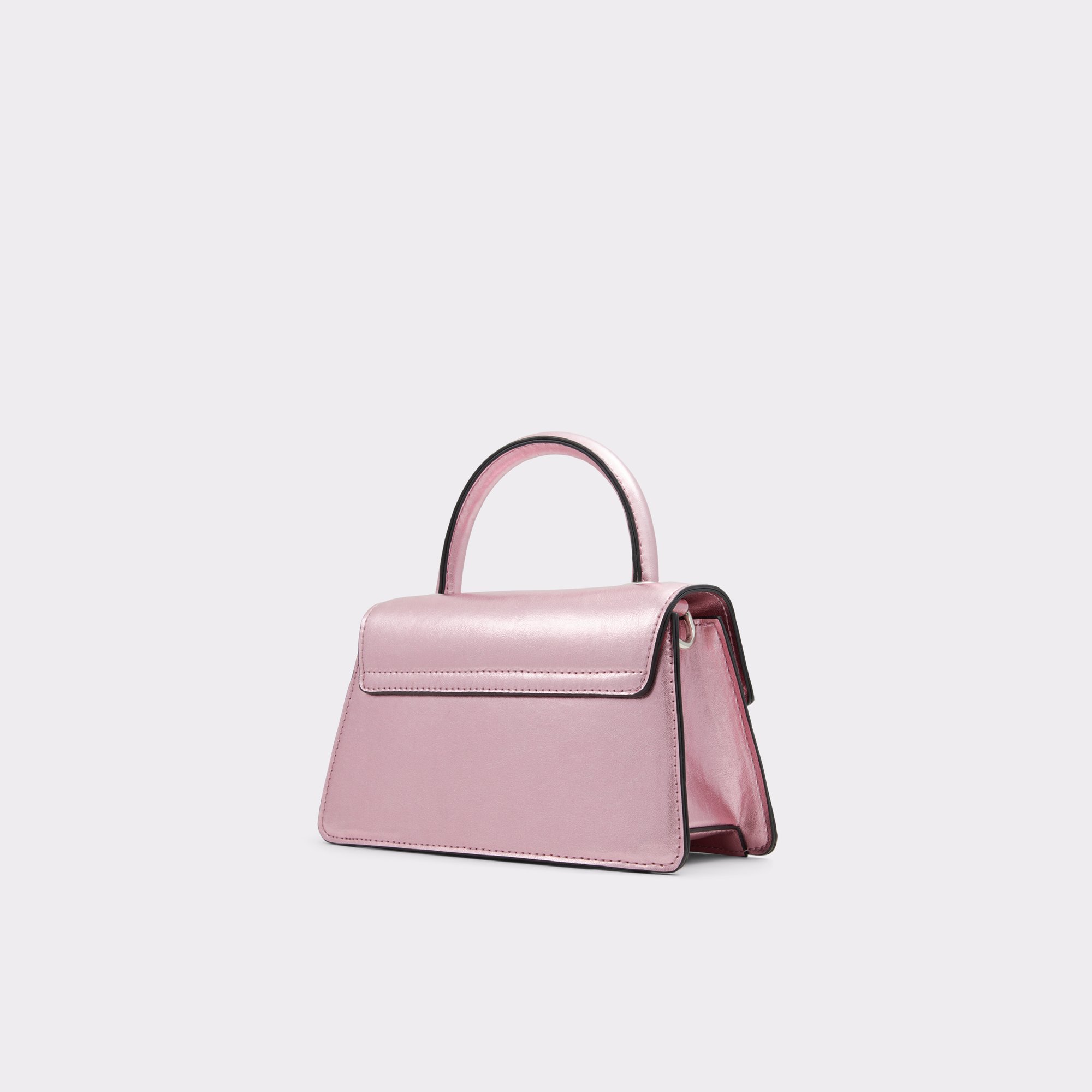 Pink on sale handle bag