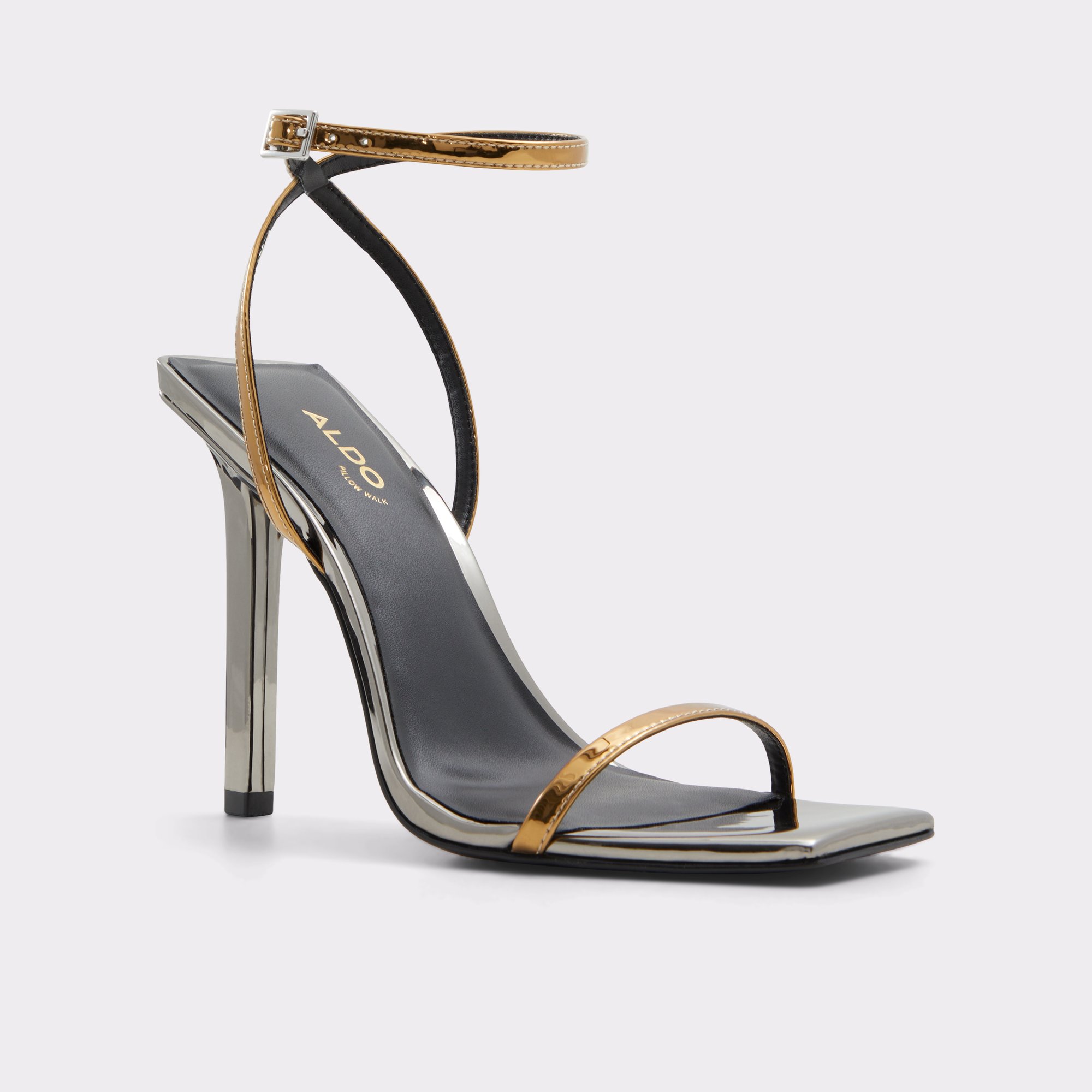 Elamaedar Metallic Multi Women's Strappy sandals | ALDO Canada