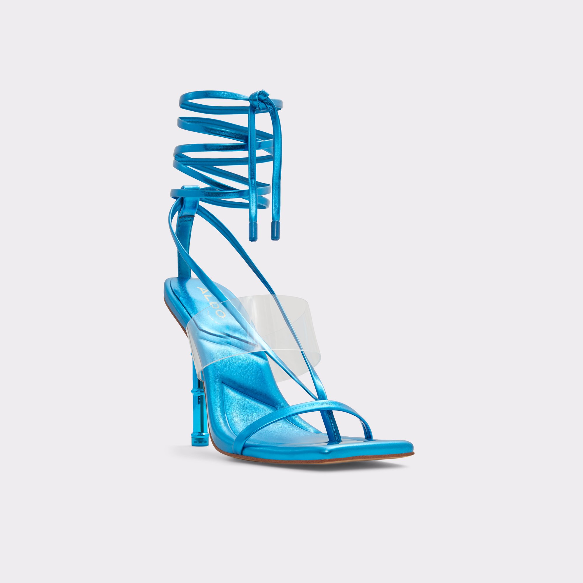 Elektra Medium Blue Women's Strappy sandals | ALDO Canada