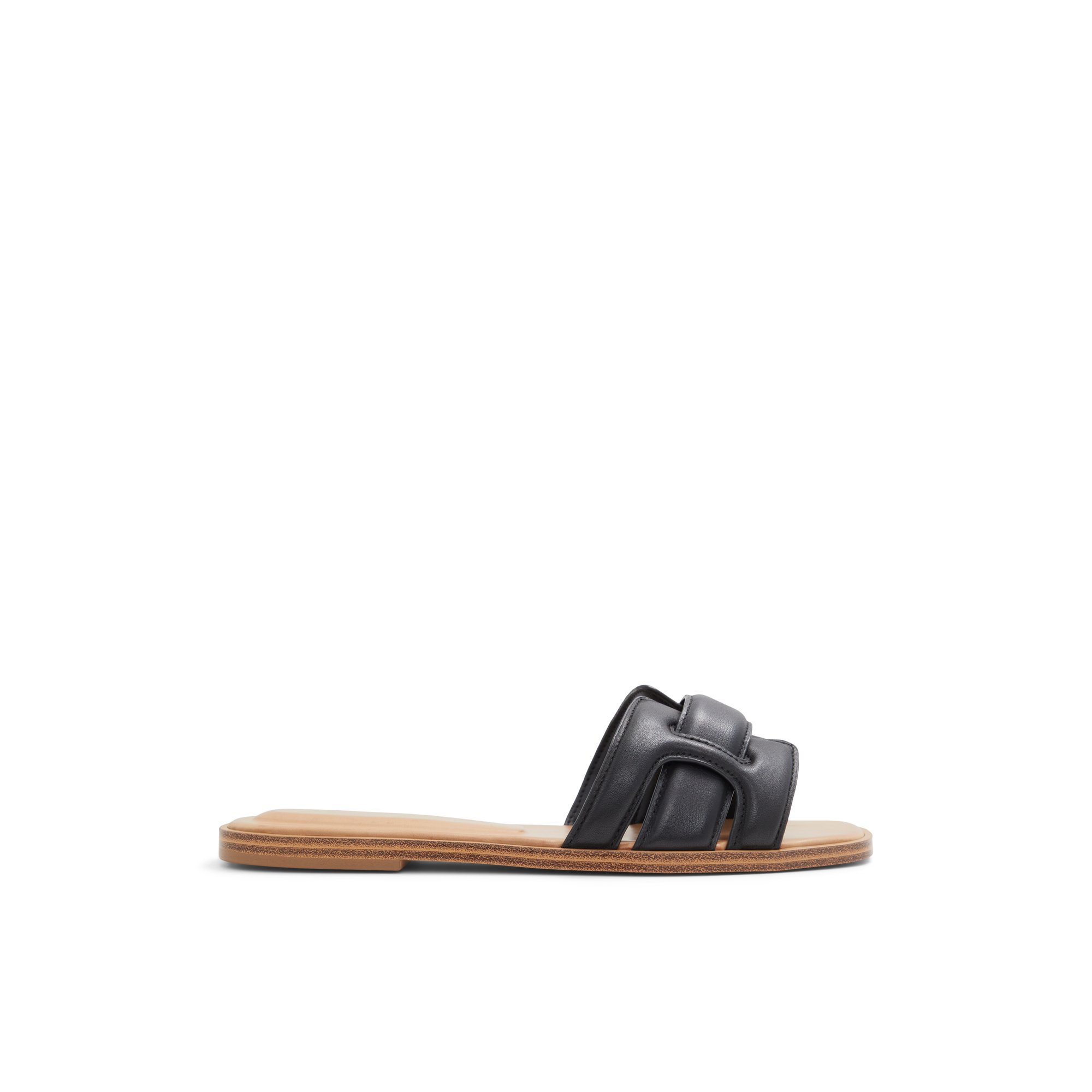ALDO Elenaa - Women's Flat Sandals - Black