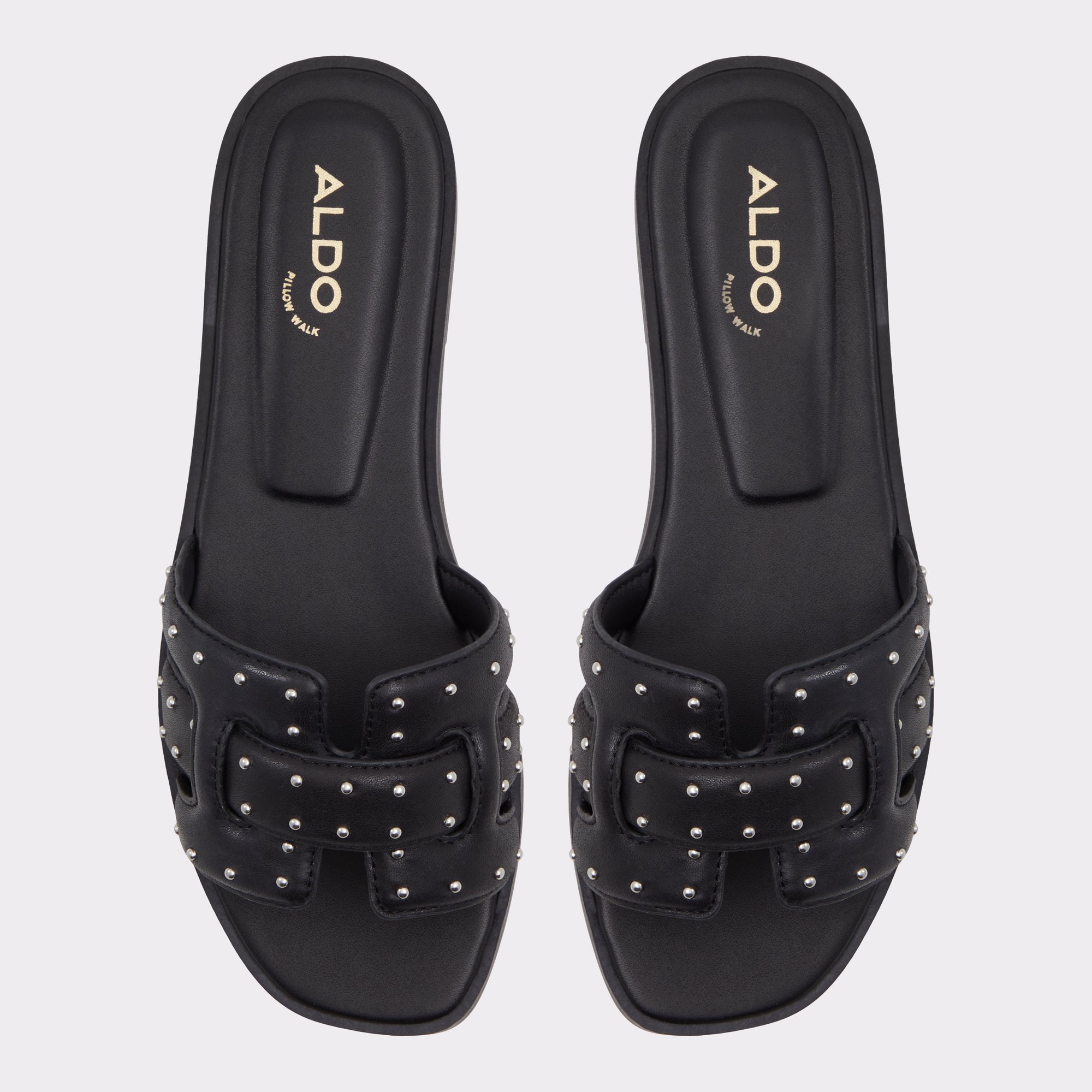 Elenaa Black Combo Women's Flat Sandals | ALDO Canada