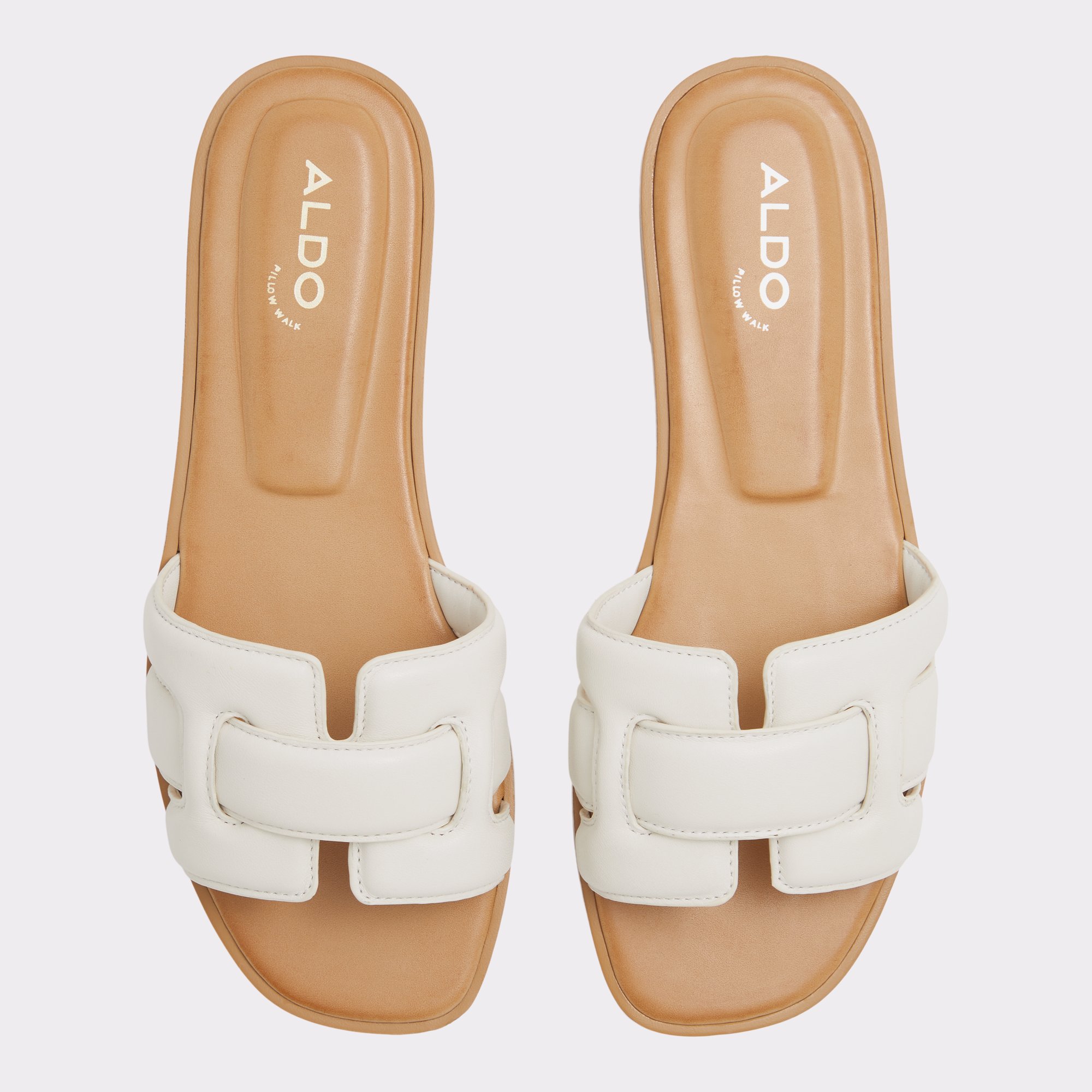 Elenaa /Bone Women's Flat Sandals | ALDO US