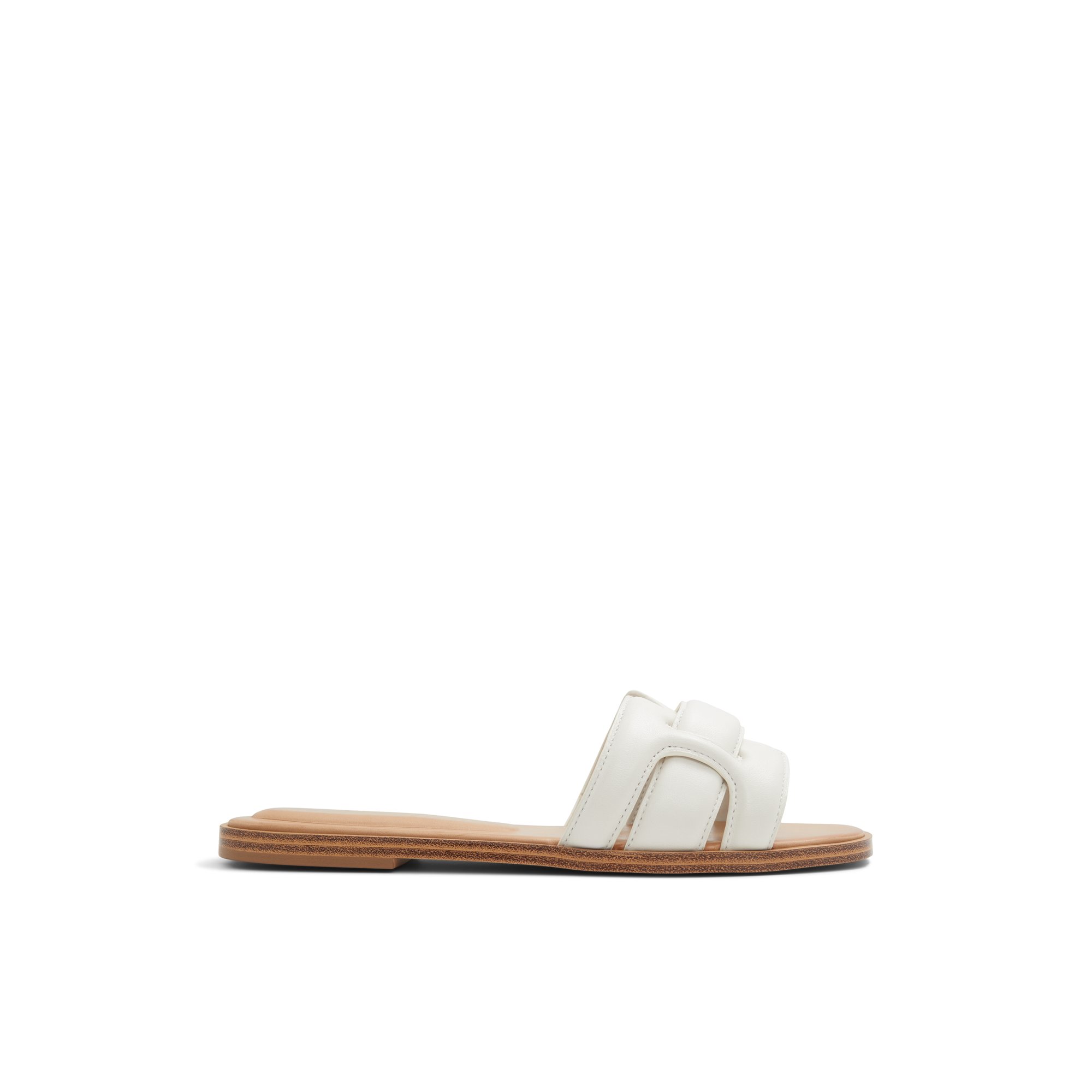 ALDO Elenaa - Women's Sandals Flats - White
