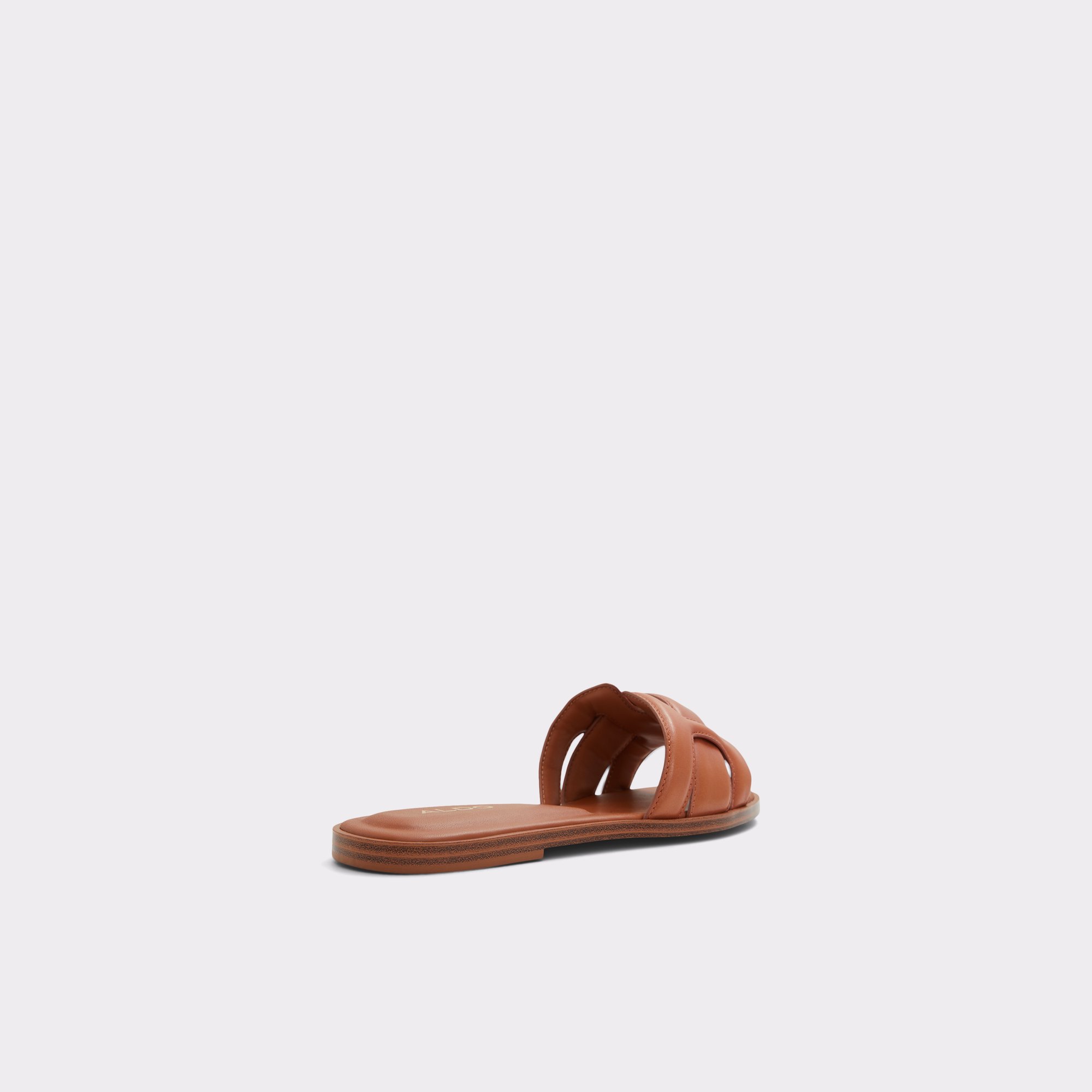 Elenaa Medium Brown Women's Flat Sandals | ALDO Canada