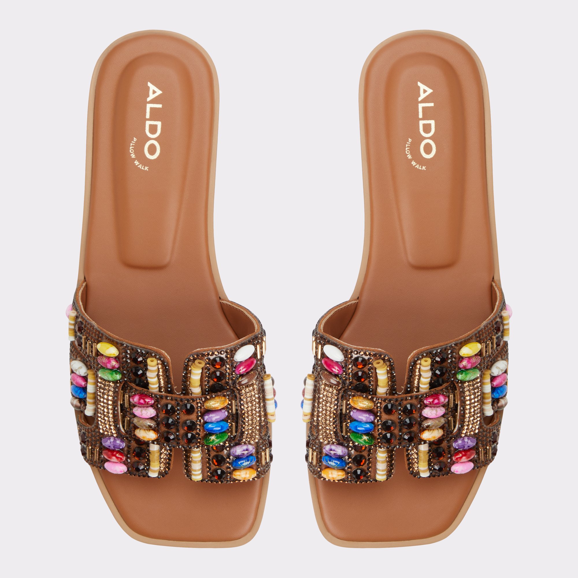 Eleny-xt Open Brown Women's Flats | ALDO US