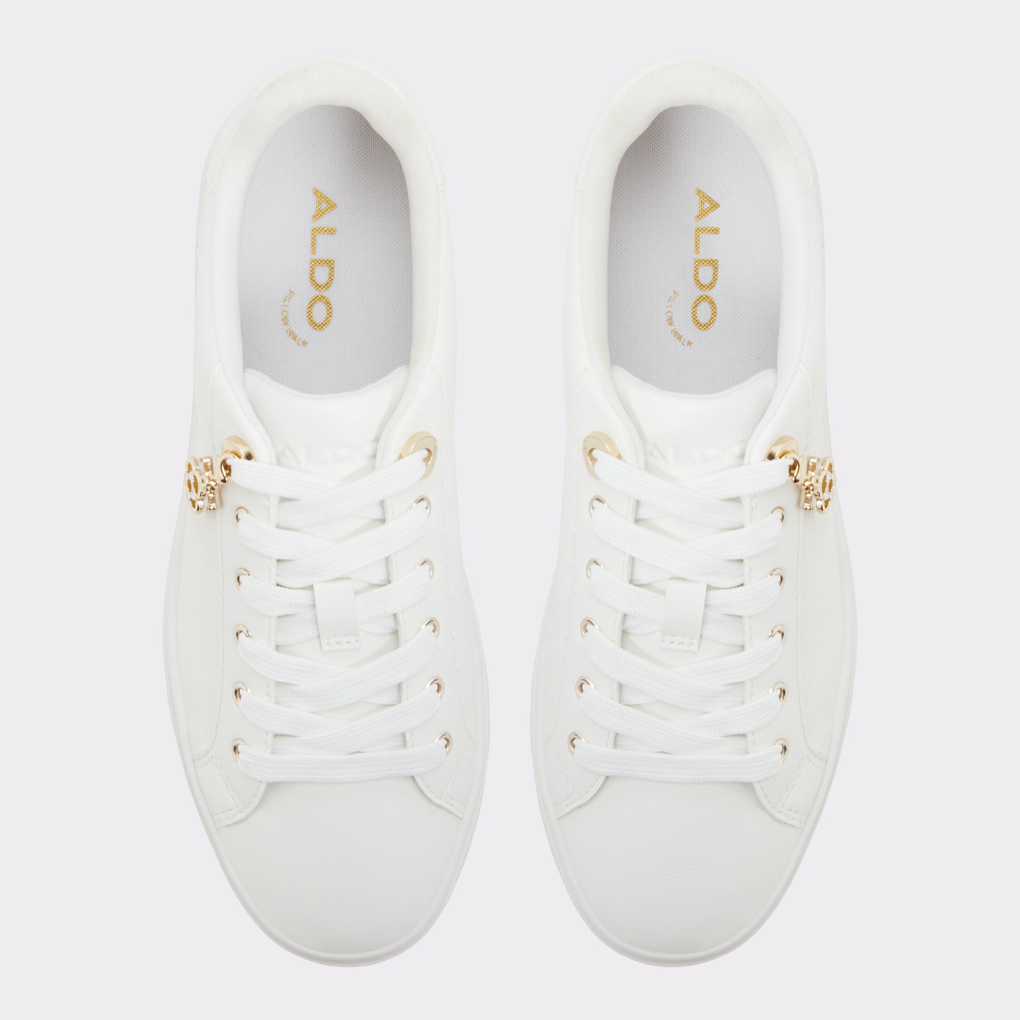Elgata Blanc Femmes Sneakers bas | ALDO Canada