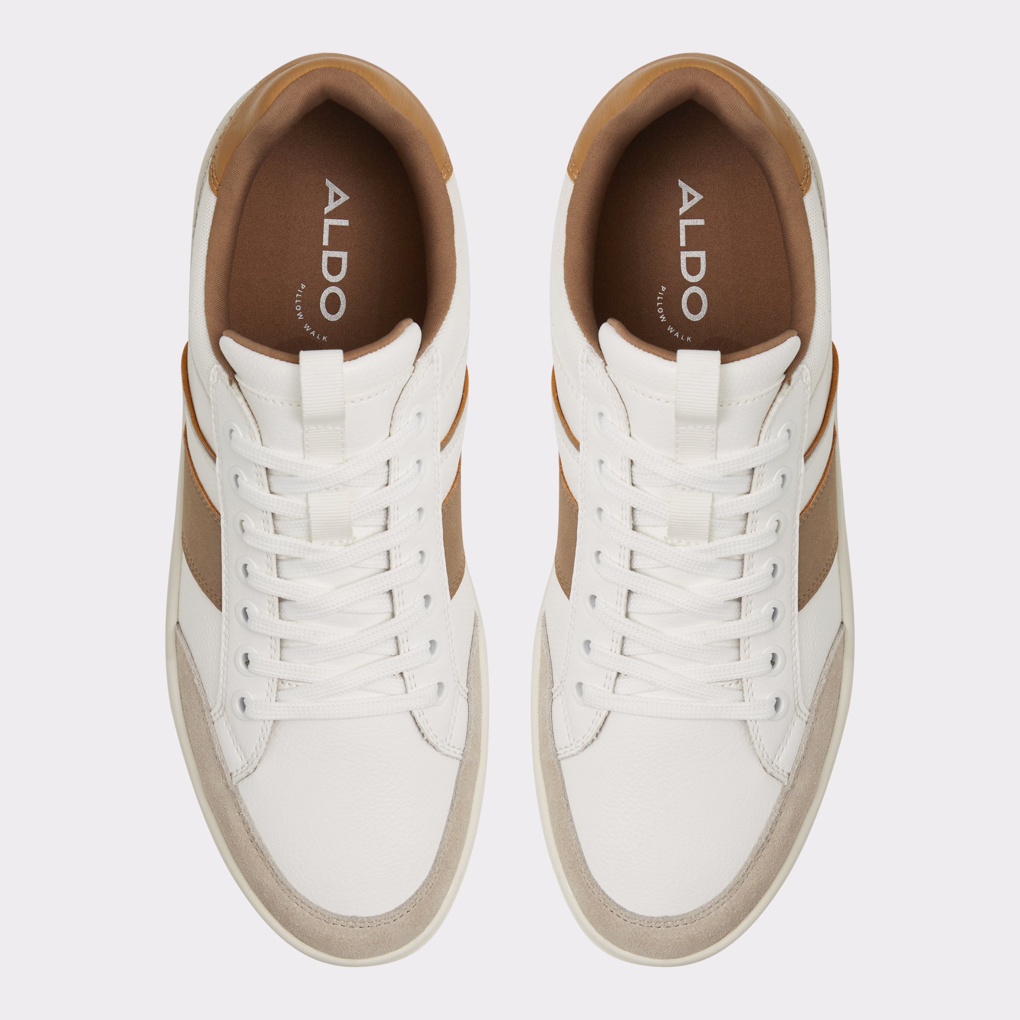 Elio White/Grey Men's Low top | ALDO Canada