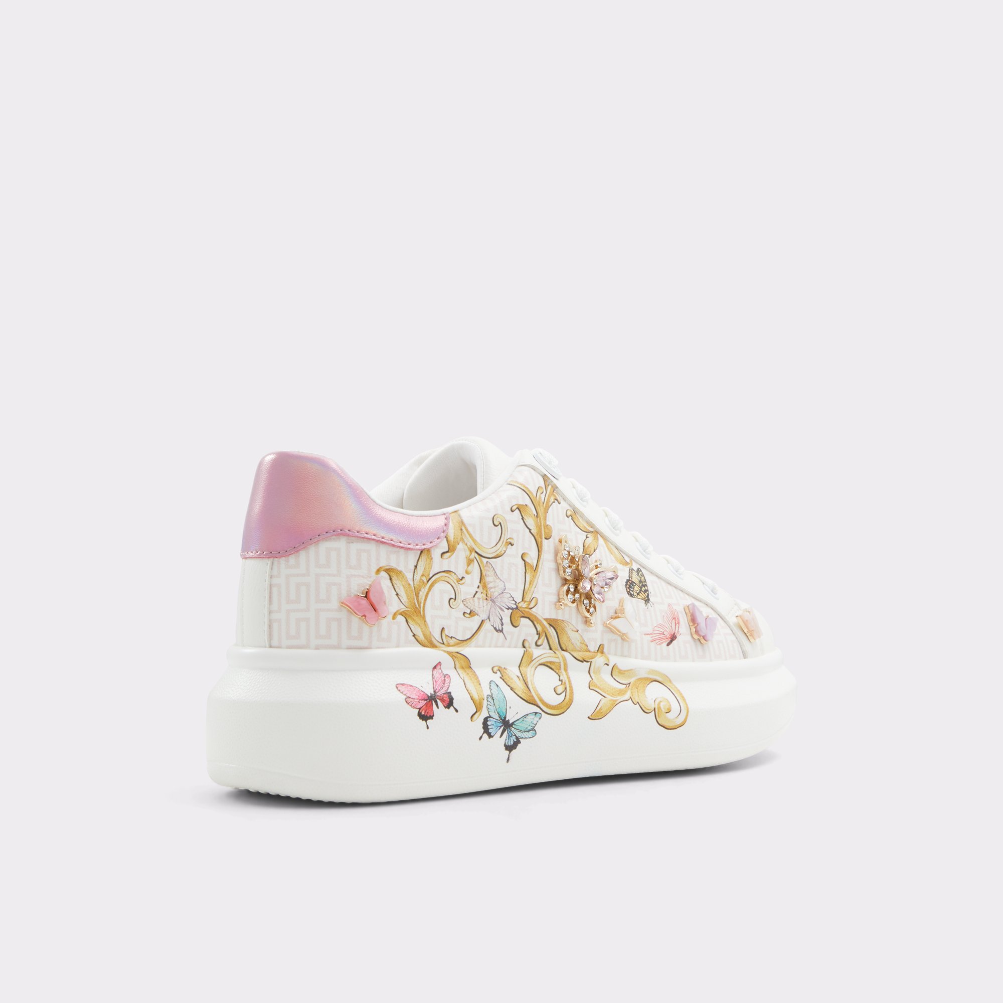 【ALDO アルド】ELORIA レディーススニーカー Eloria Pink Overflow Women's Low top sneakers | ALDO US