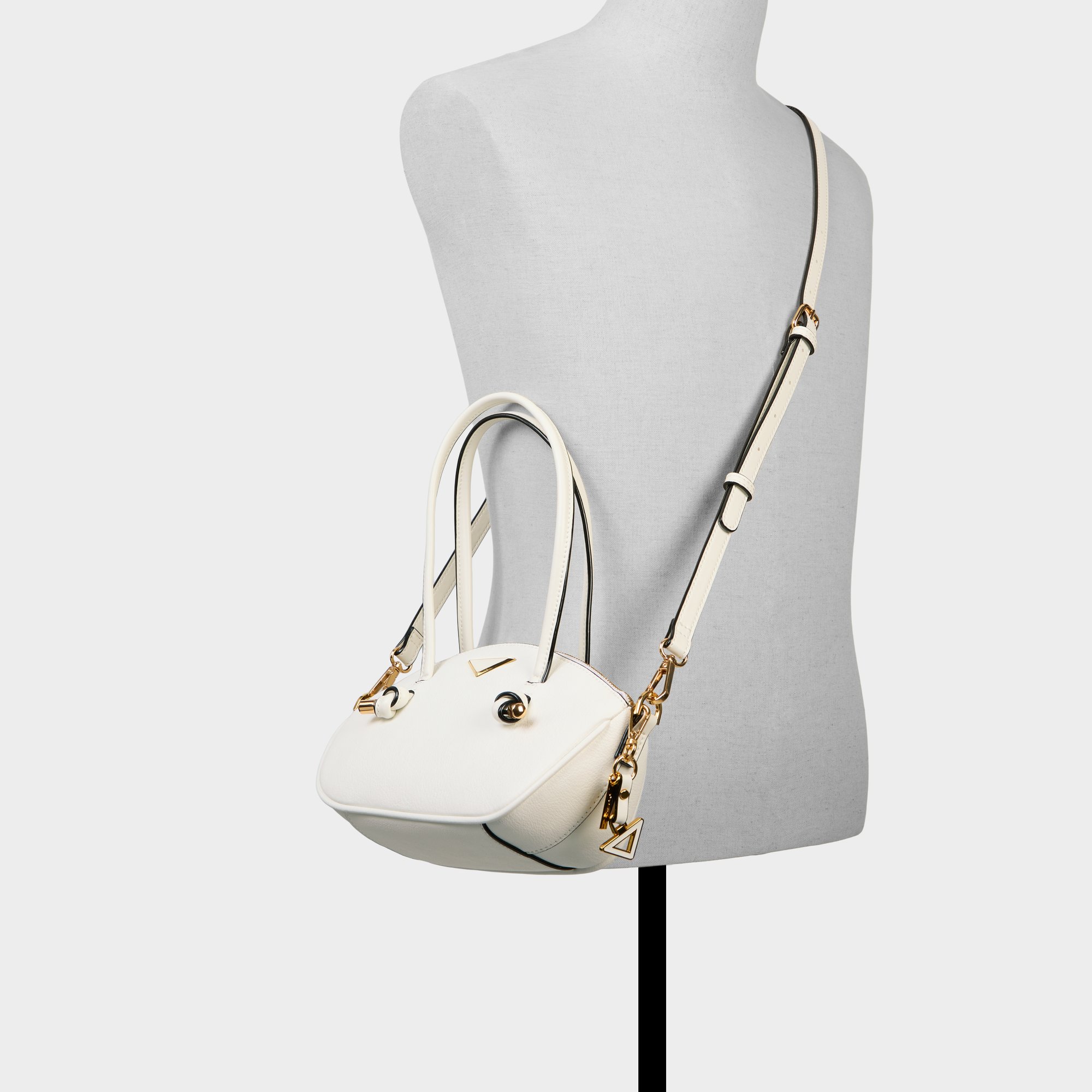 【ALDO アルド】ELYSANDE ショルダーバッグ ハンドバッグ Elysande White Women's Shoulder Bags | ALDO US