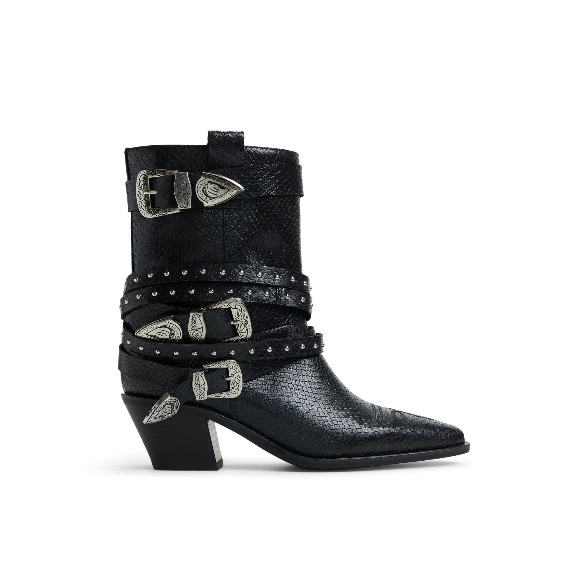 ALDO Emberlynx - Women's Western and Cowboy Boot Collection - Black