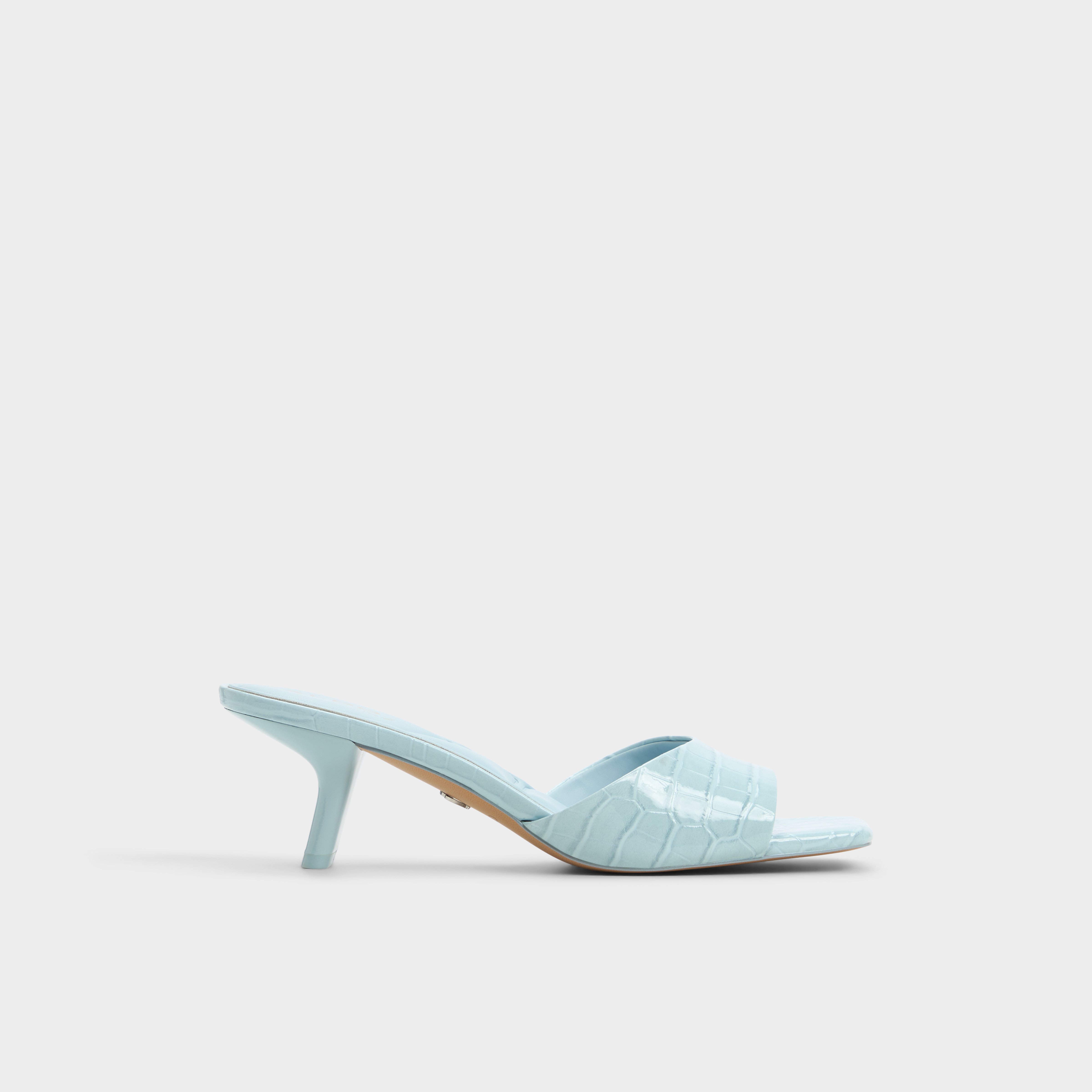 Enchanting Pastel Blue Women's Heeled mules | ALDO US