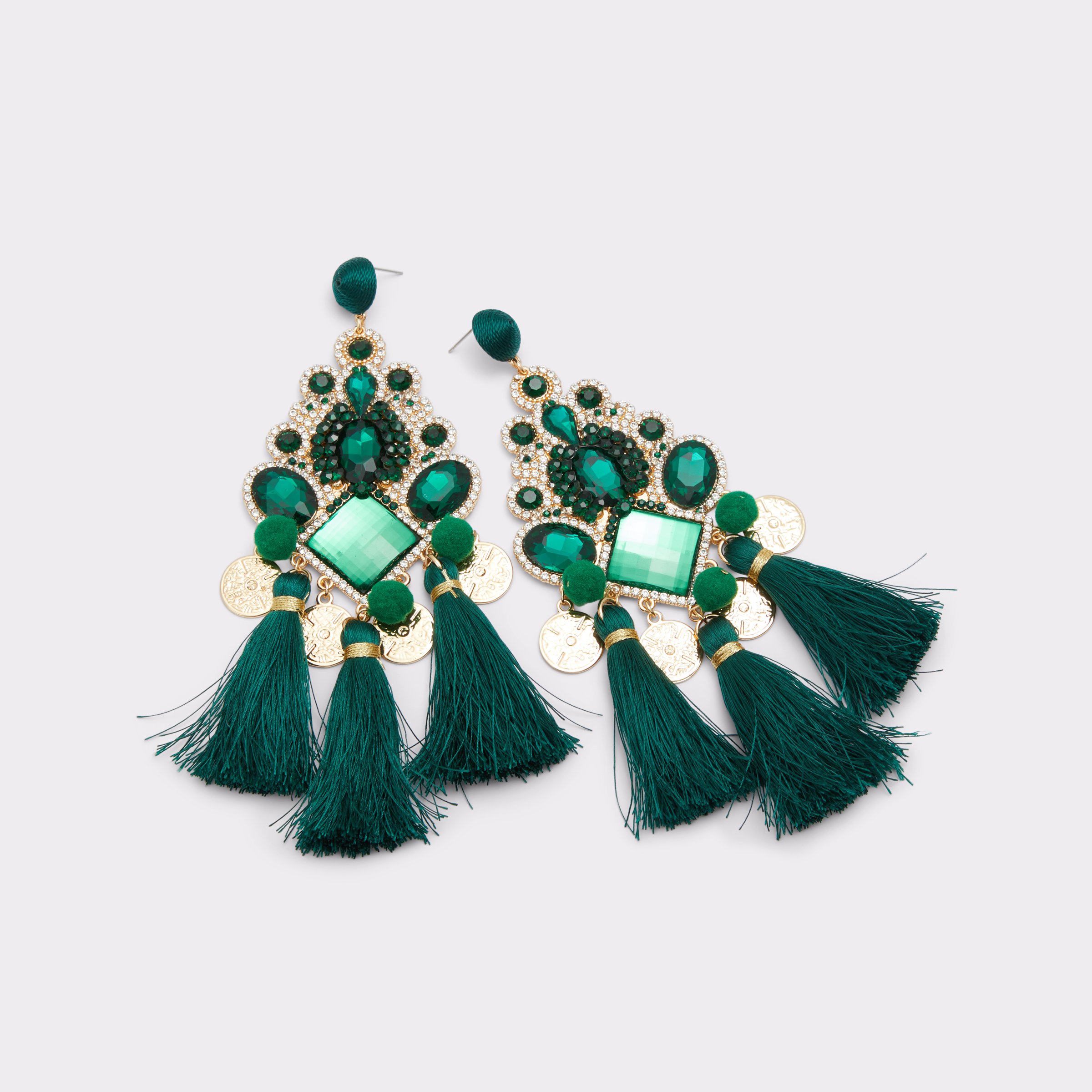 Escanaba Dark Green Women's Earrings | ALDO US