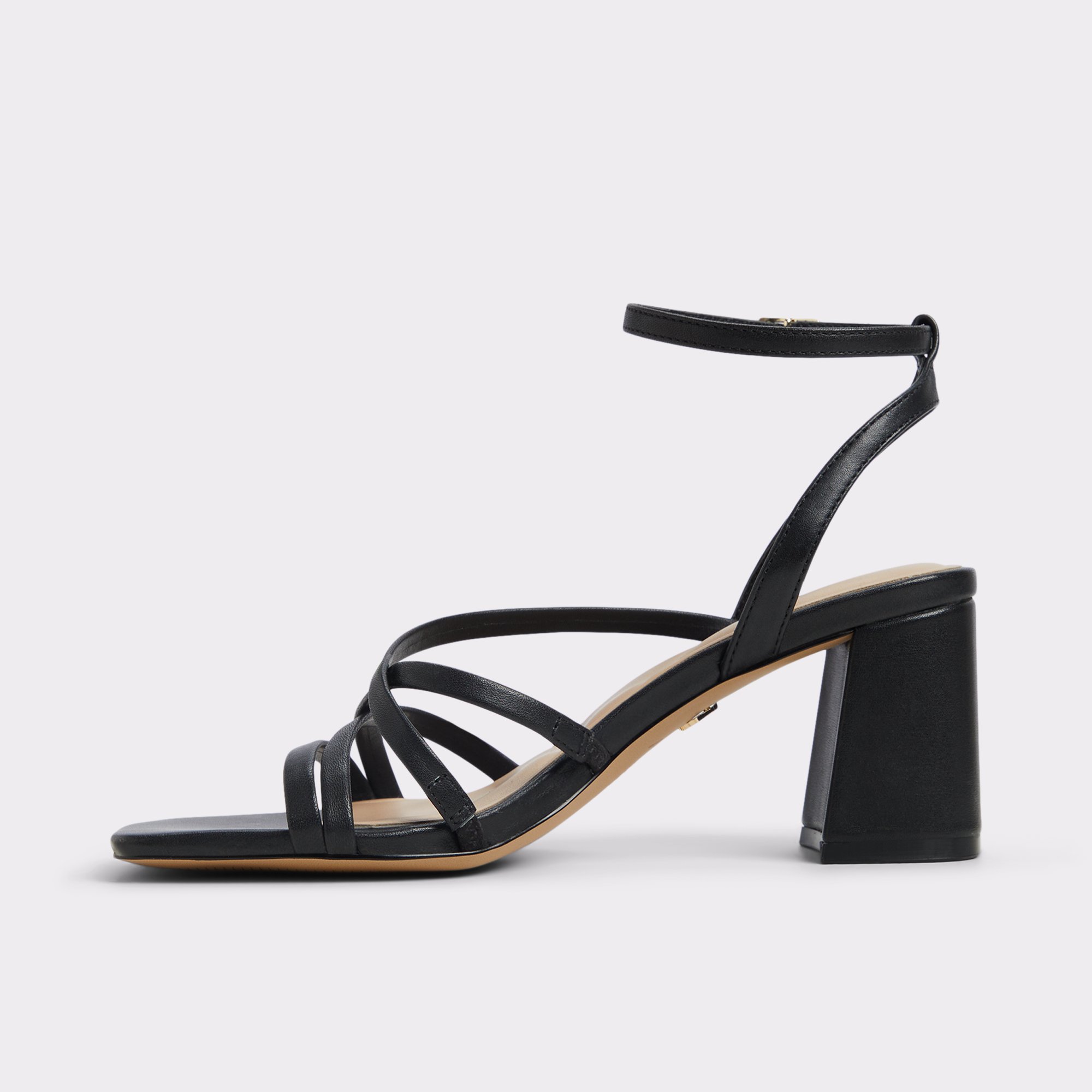 【ALDO】本革☆Esther☆安定ブロックヒール・ストラップサンダル Esther Black Women's Block heels | ALDO US