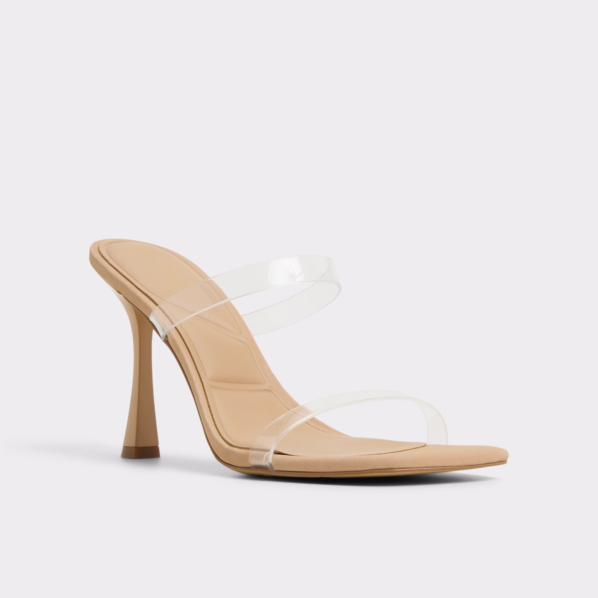 Evalina Medium Beige Women's Heeled sandals | ALDO US