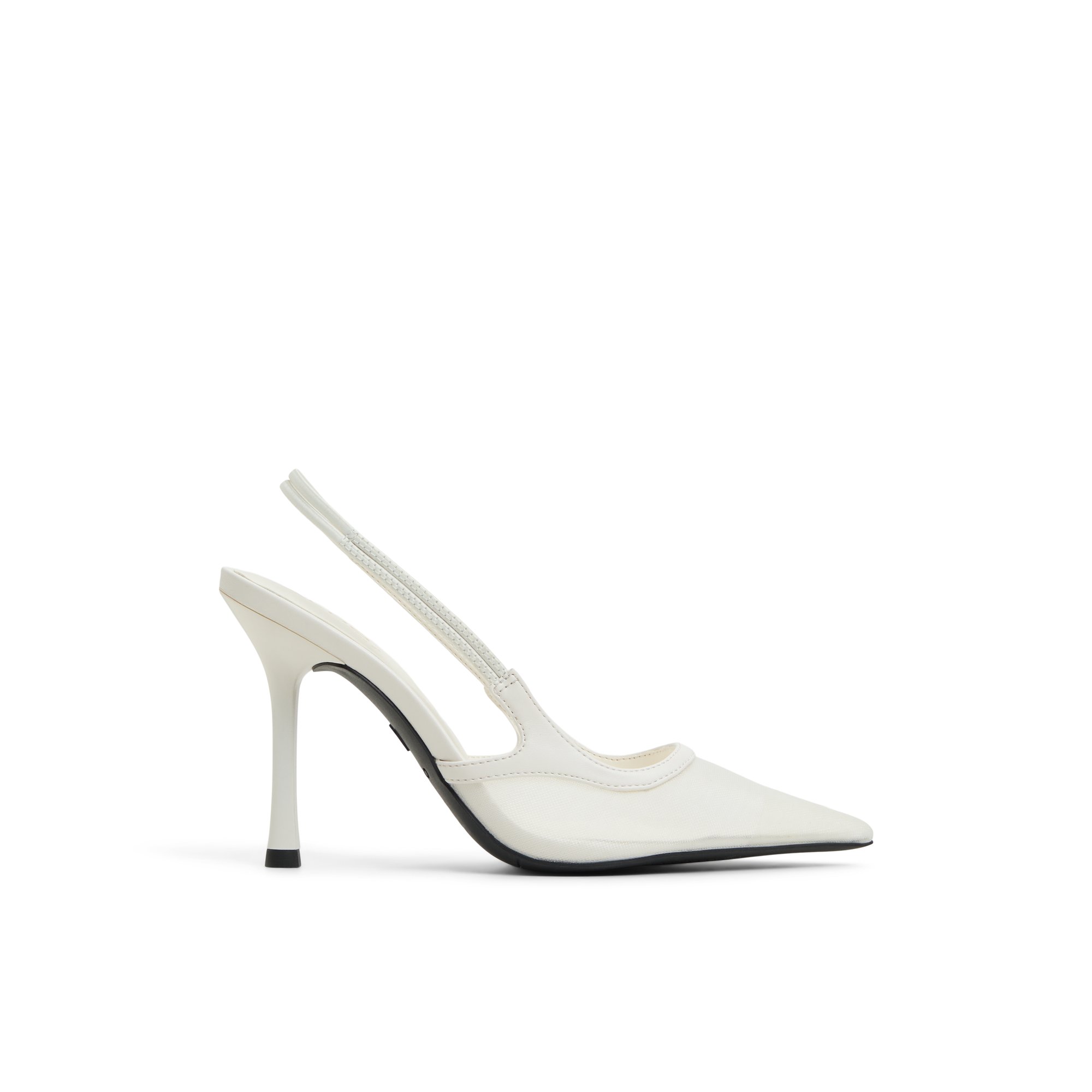 ALDO Evania - Women's Slingback Collection - White, Size 5