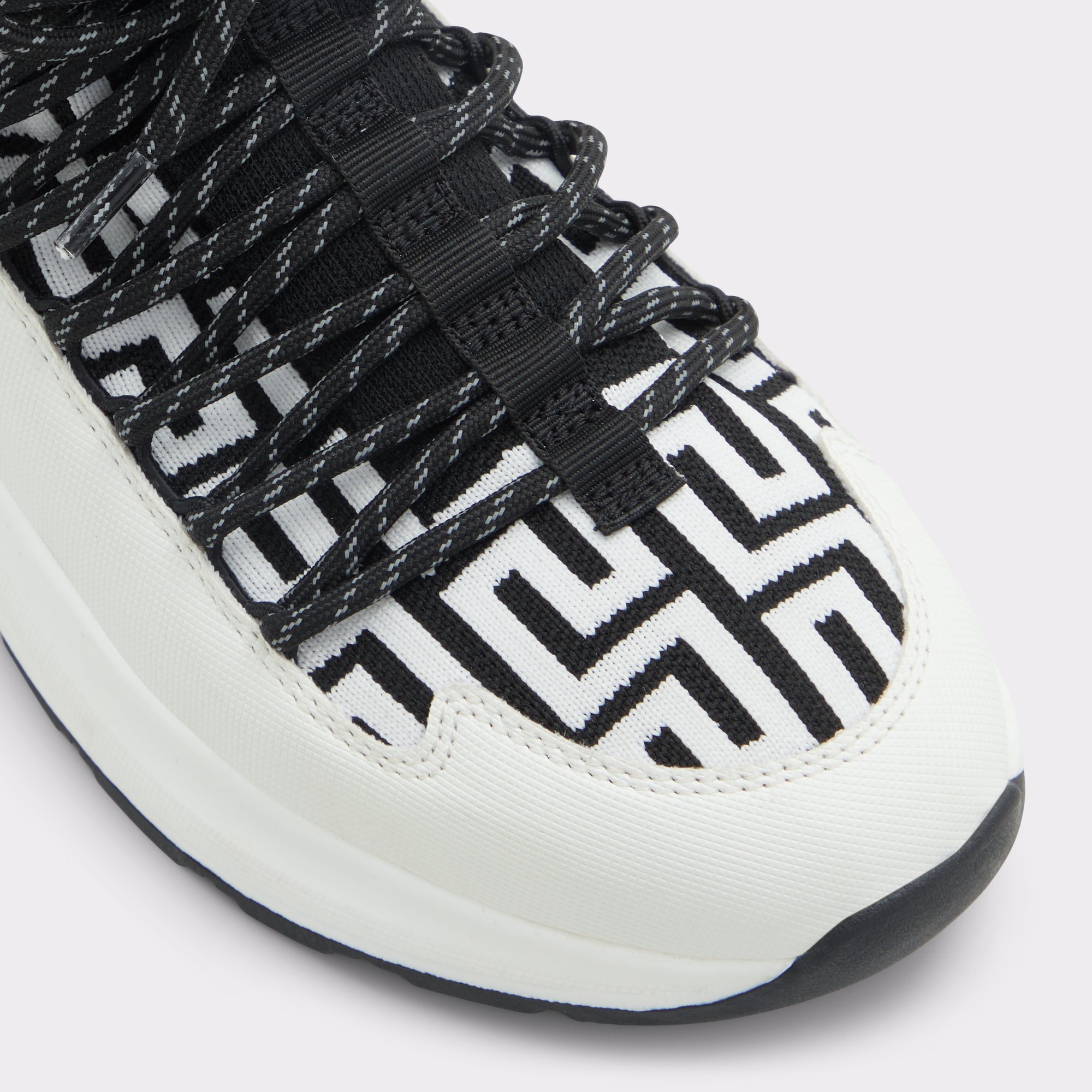 Everlynn White/Black Women's High top sneakers | ALDO US