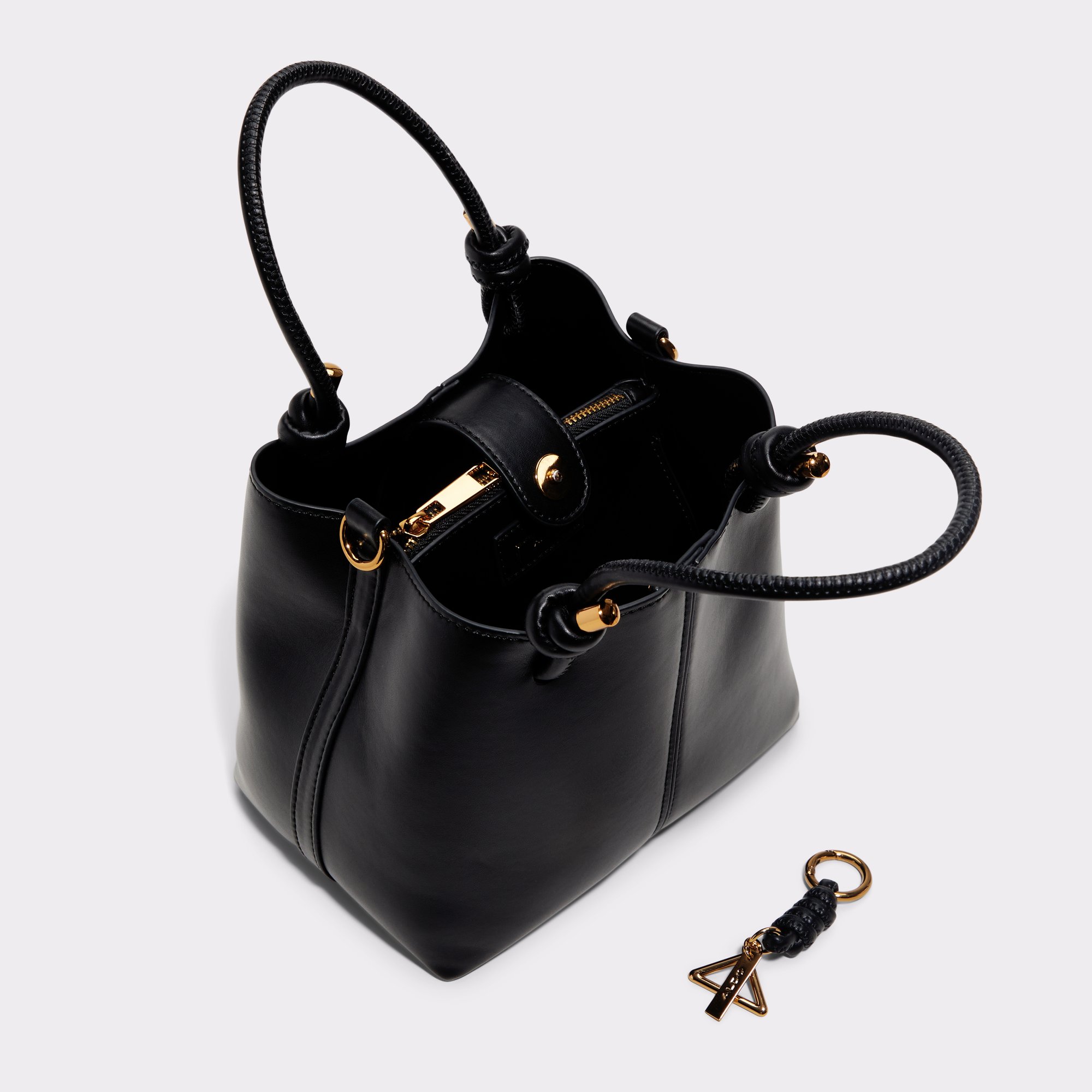 ★ALDO★ Aldo Avi Lily Satchel Bag Black Overflow Evielily Black Overflow Women's Workwear | ALDO US