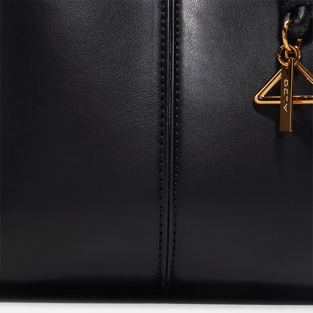★ALDO★ Aldo Avi Lily Satchel Bag Black Overflow Evielily Black Overflow Women's Shoulder Bags | ALDO US
