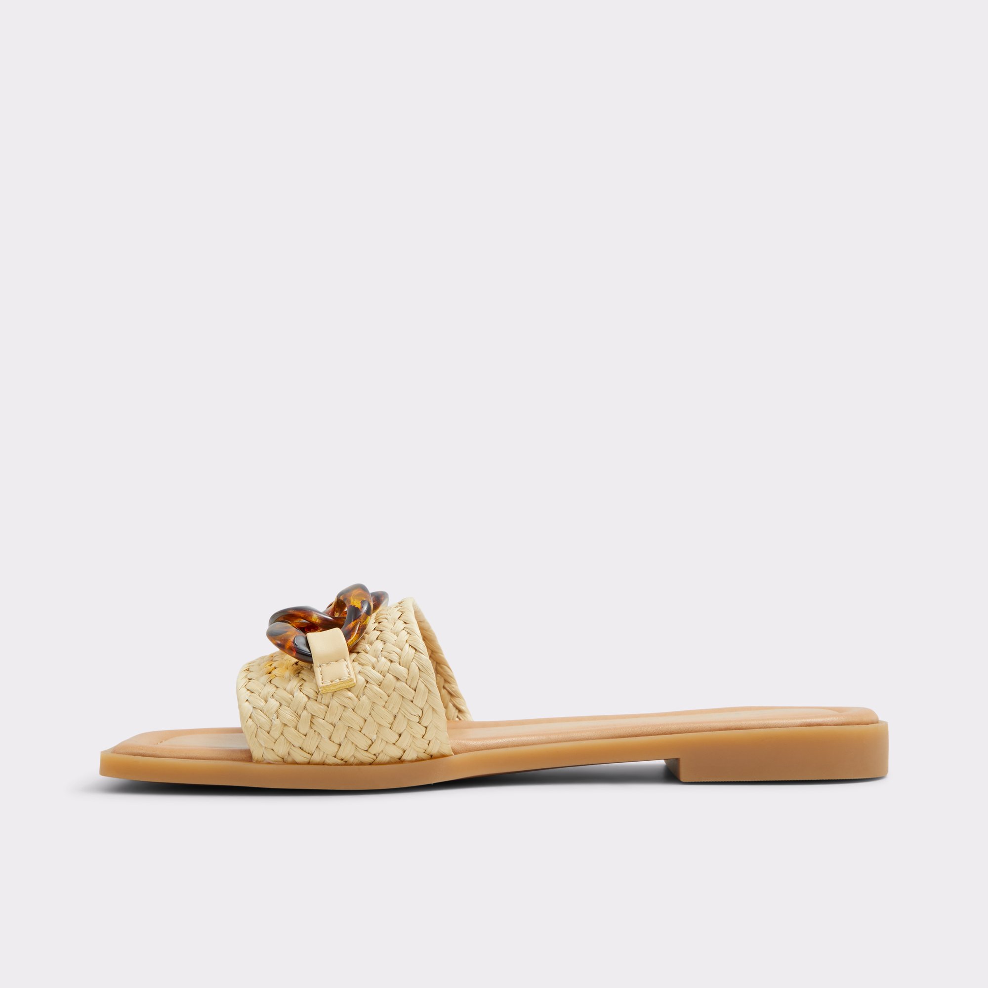 Ezie Open Natural Women's Flat Sandals | ALDO Canada