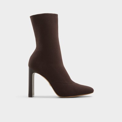 【追跡あり!】ALDO Faelora ニット ソックス ハイヒール ブーツ faelora_brown_900-003-