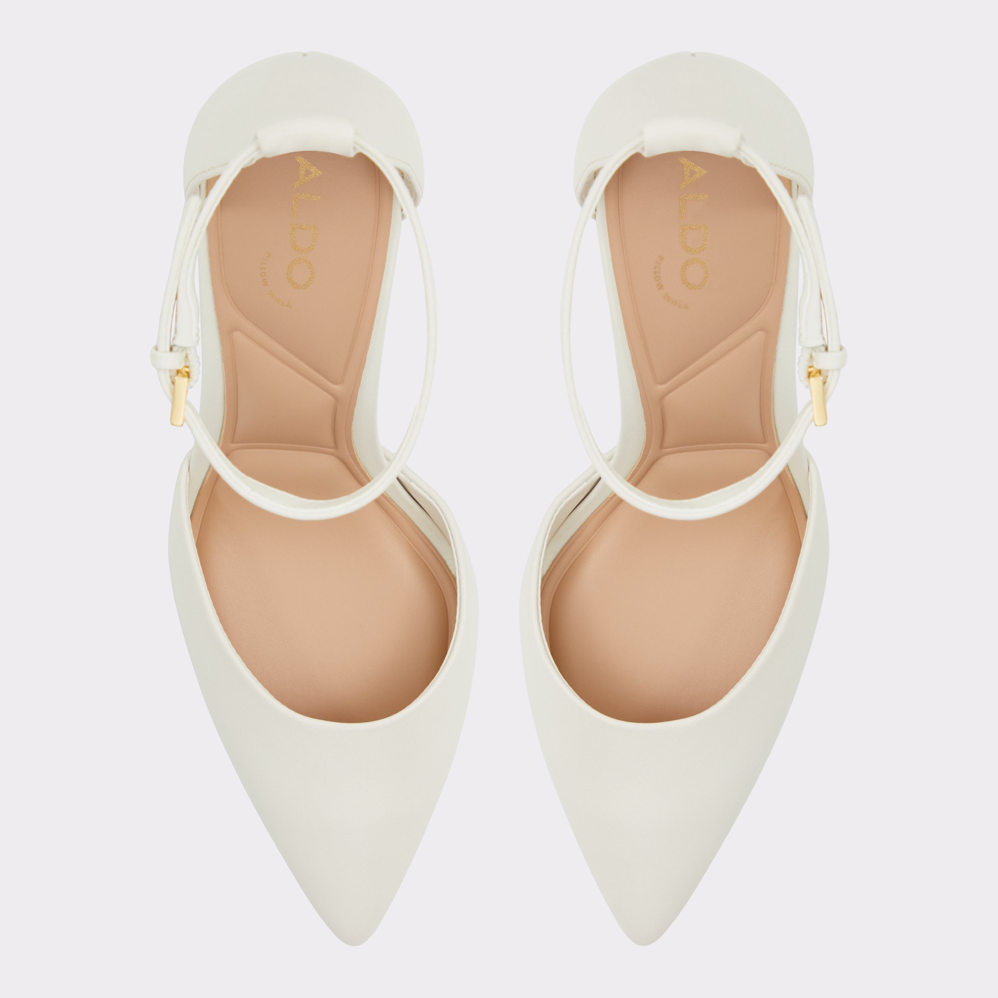 Faith White/Bone Women's Strappy Heels | ALDO US